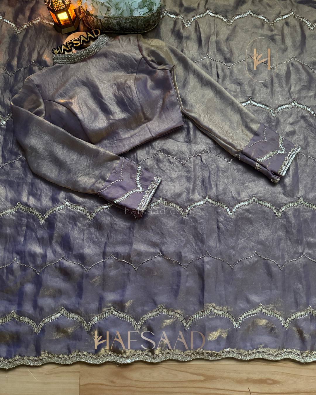 Simra - Modest Designer Saree