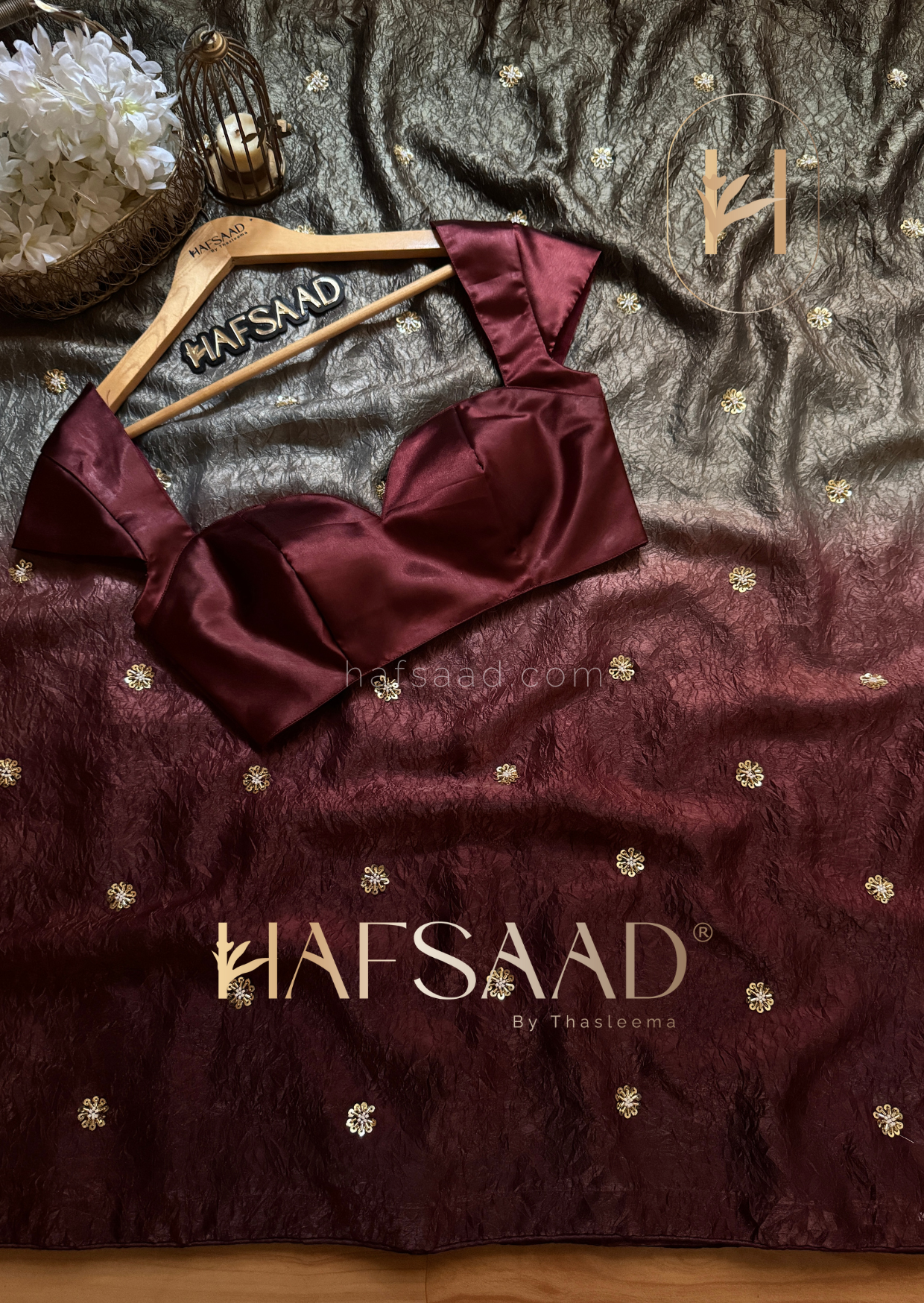 Sarika - Satin silk saree