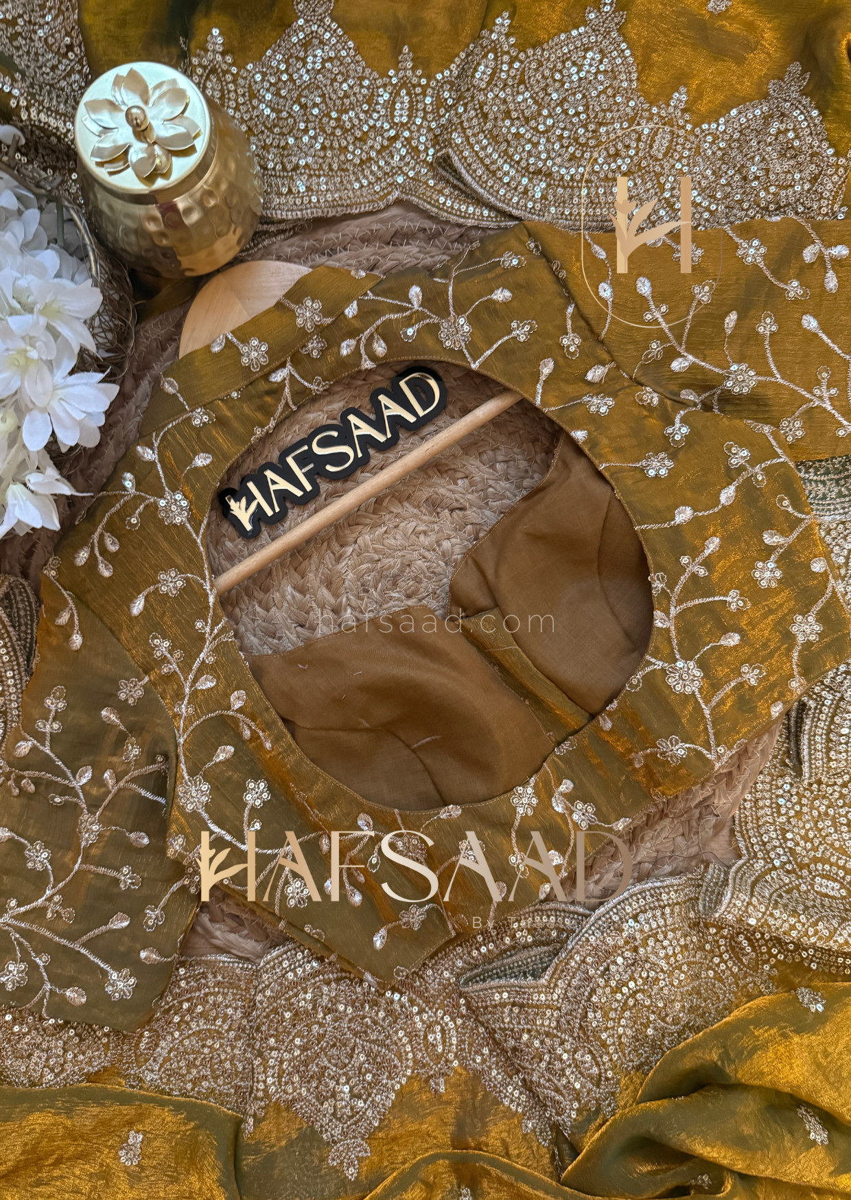 Marzoo - Fendy chiffon saree