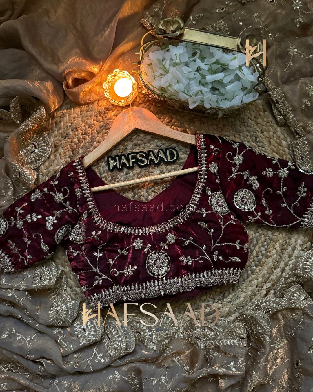 Ziyana - Stardust Satin Saree