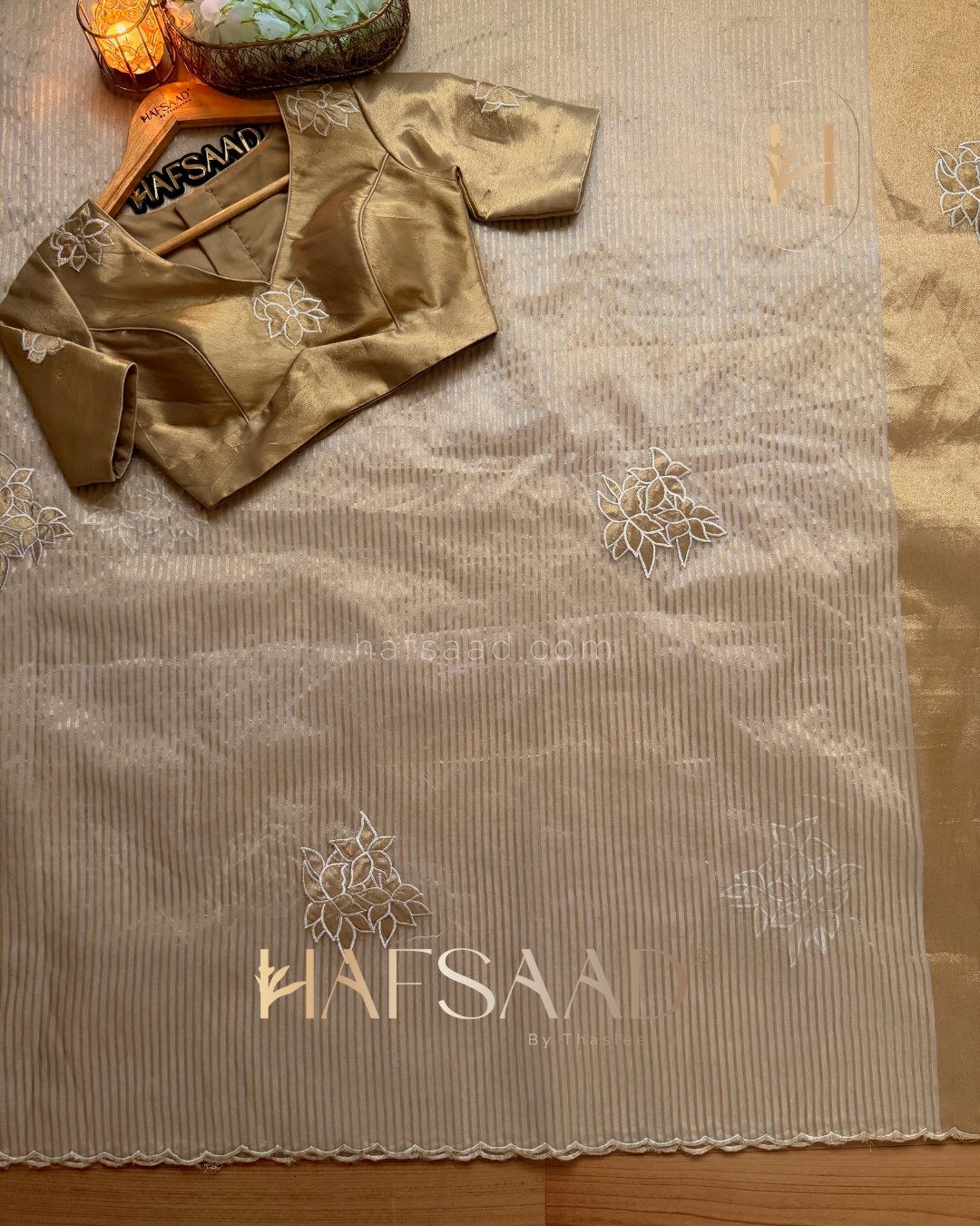 Navya - Appliquè Work saree