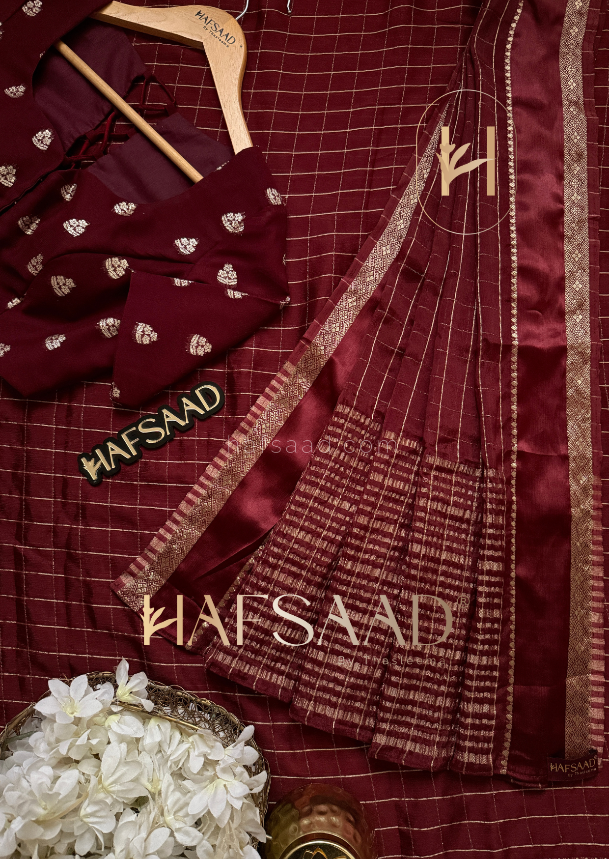 Nira - Premium chinnon saree