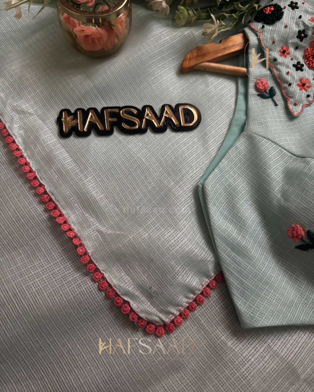 Tessa- Artisanal Threadwork Saree