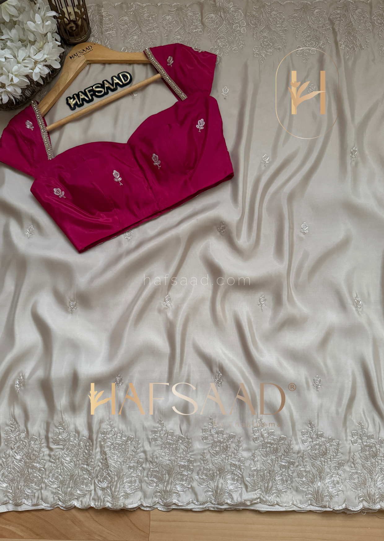 Preeti - Soft cosmo silk saree