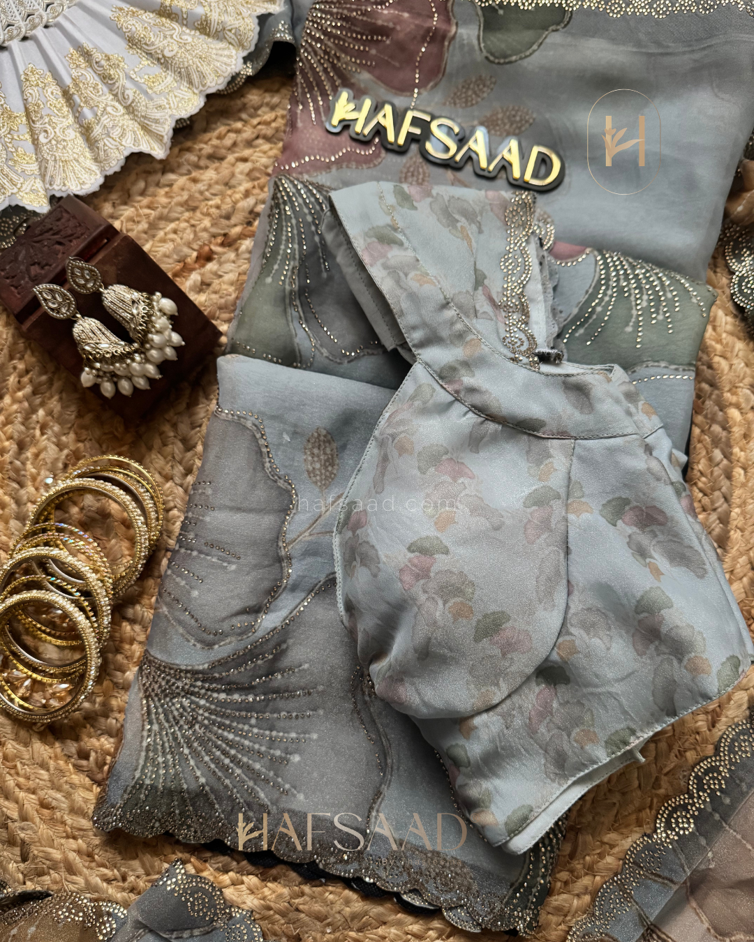 Isabella -chiffon Silk Saree