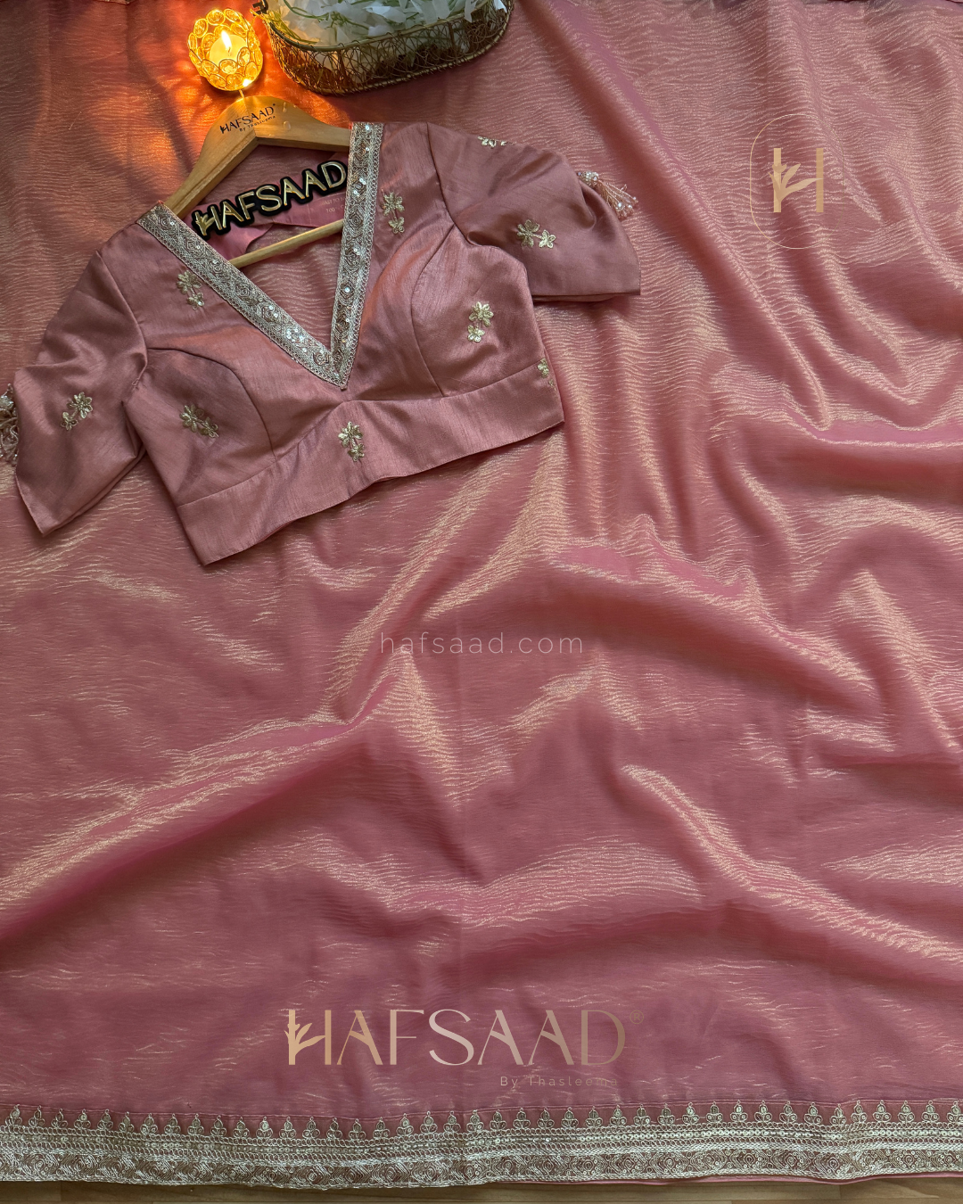 Hafiza - Semi tissue silk saree