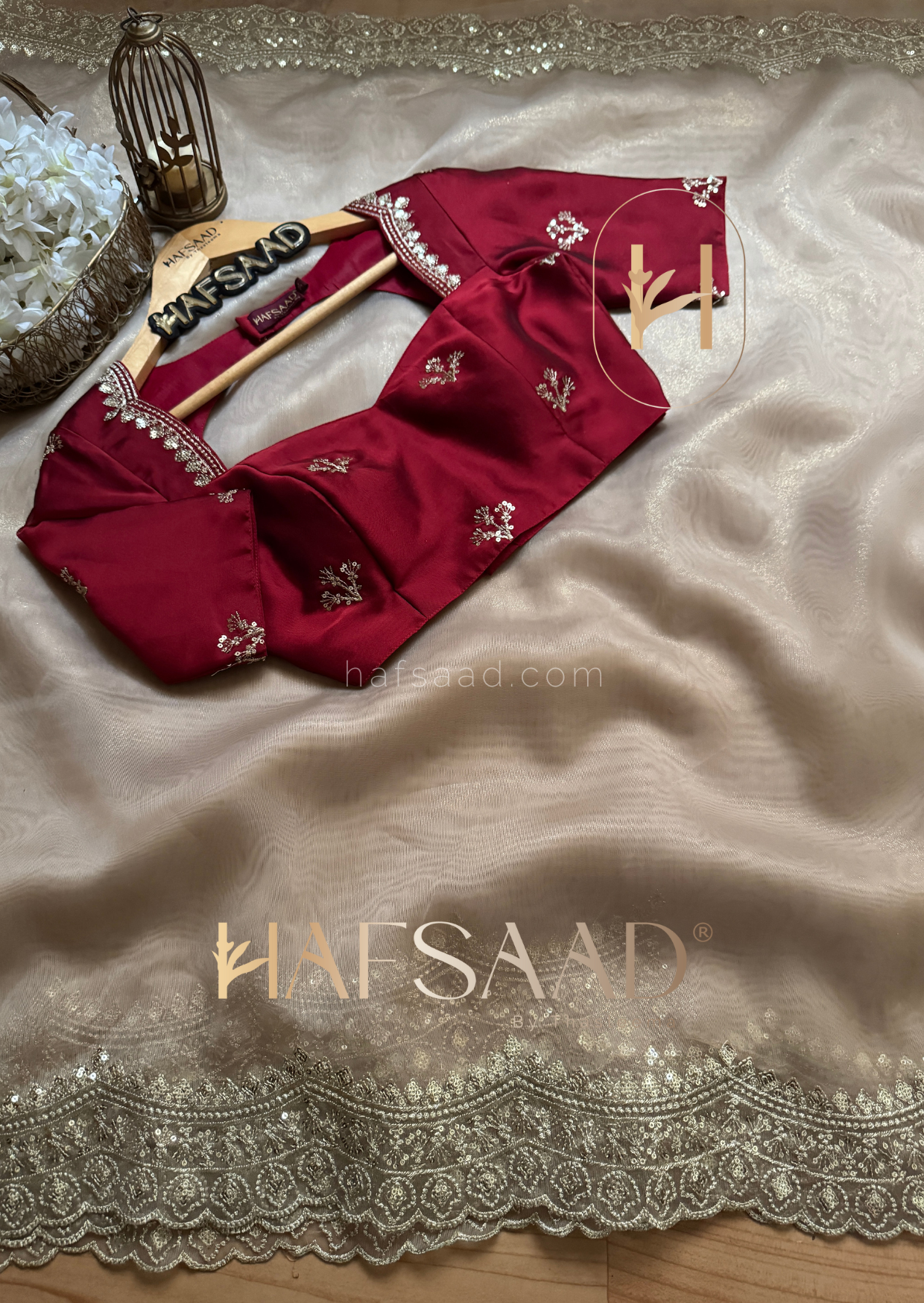 Sheerin - Tissue organza saree