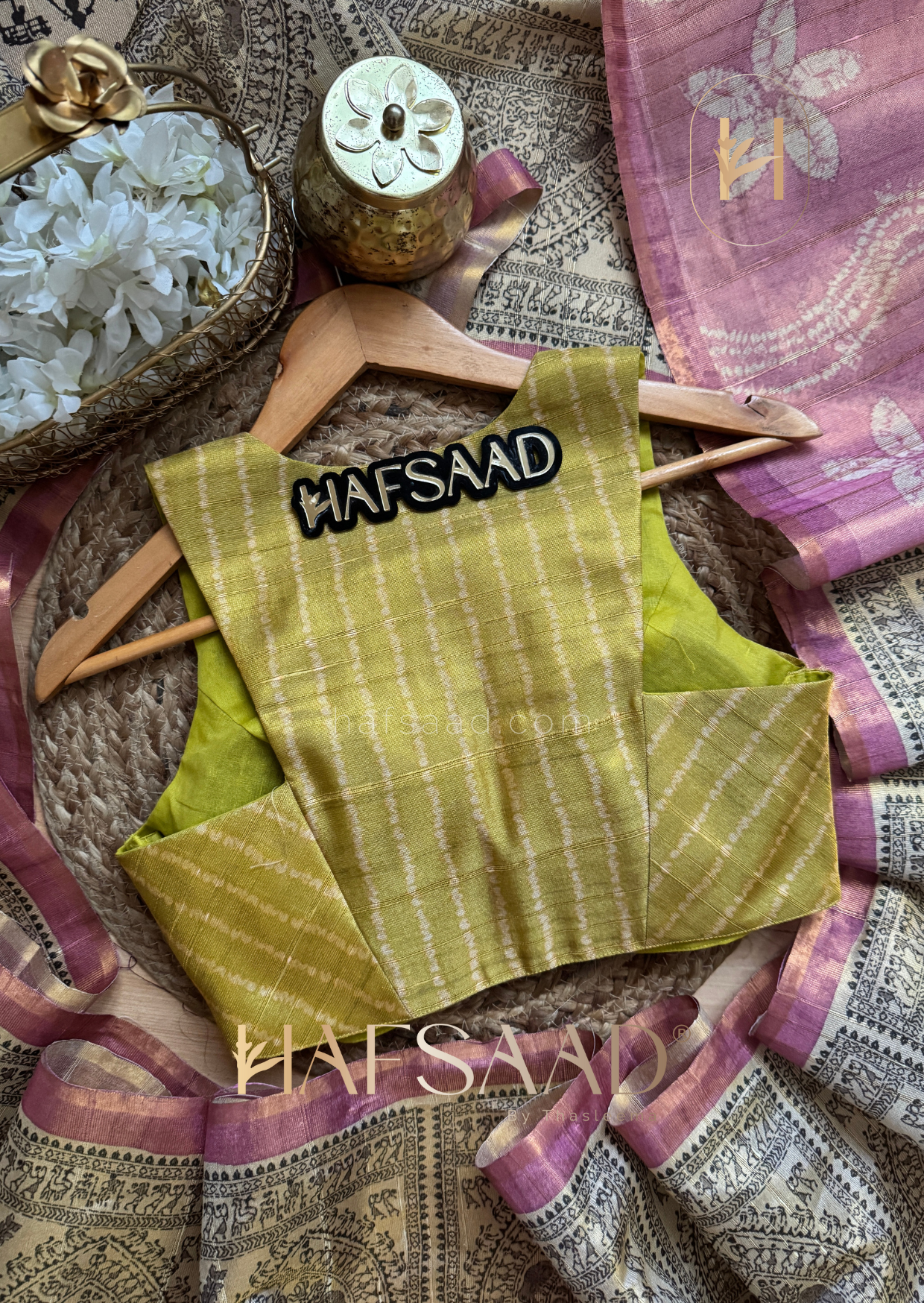 Varnika - Blended tissue silk saree