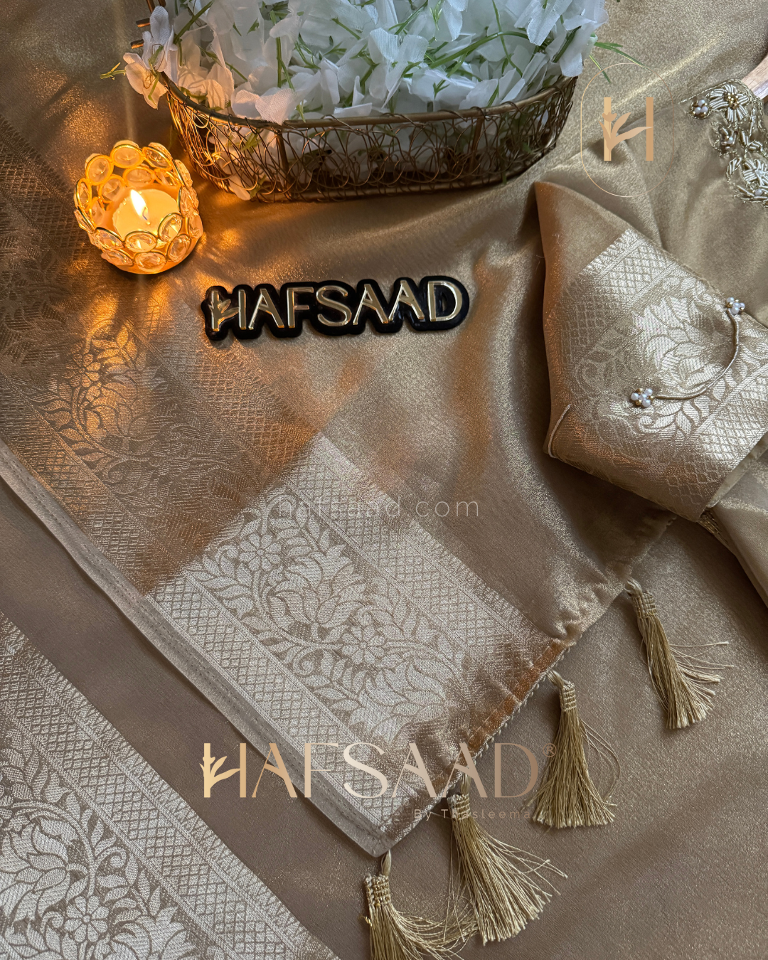 Urvi - Tissue Silk Saree