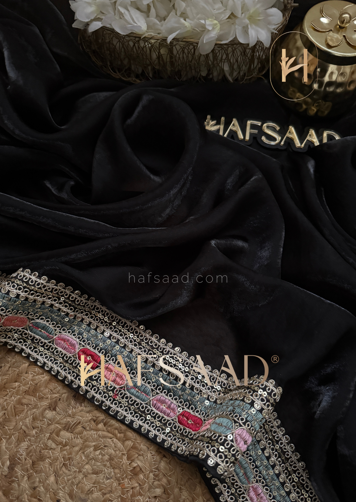 Shruti - Satin organza saree