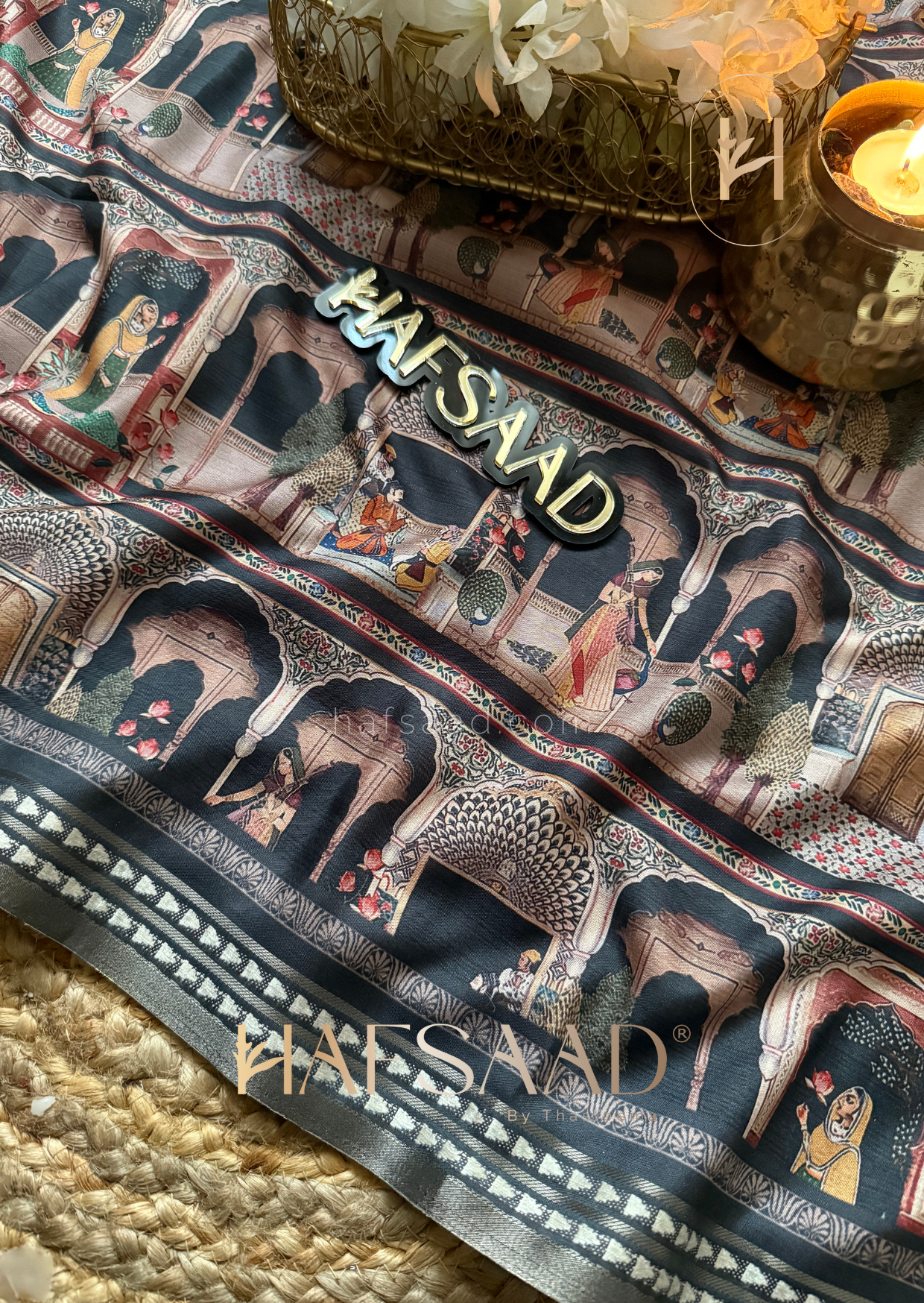 Court of Mughal - Soft Tussar Silk