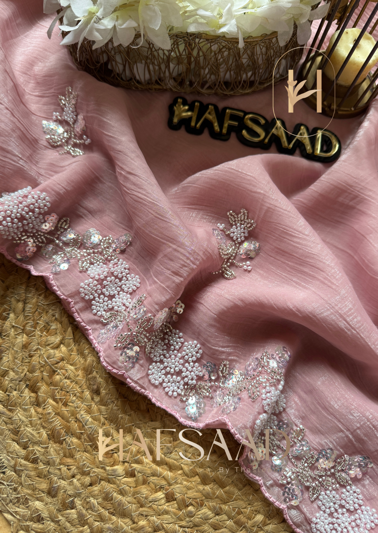 Shainaz - Chiffon silk saree