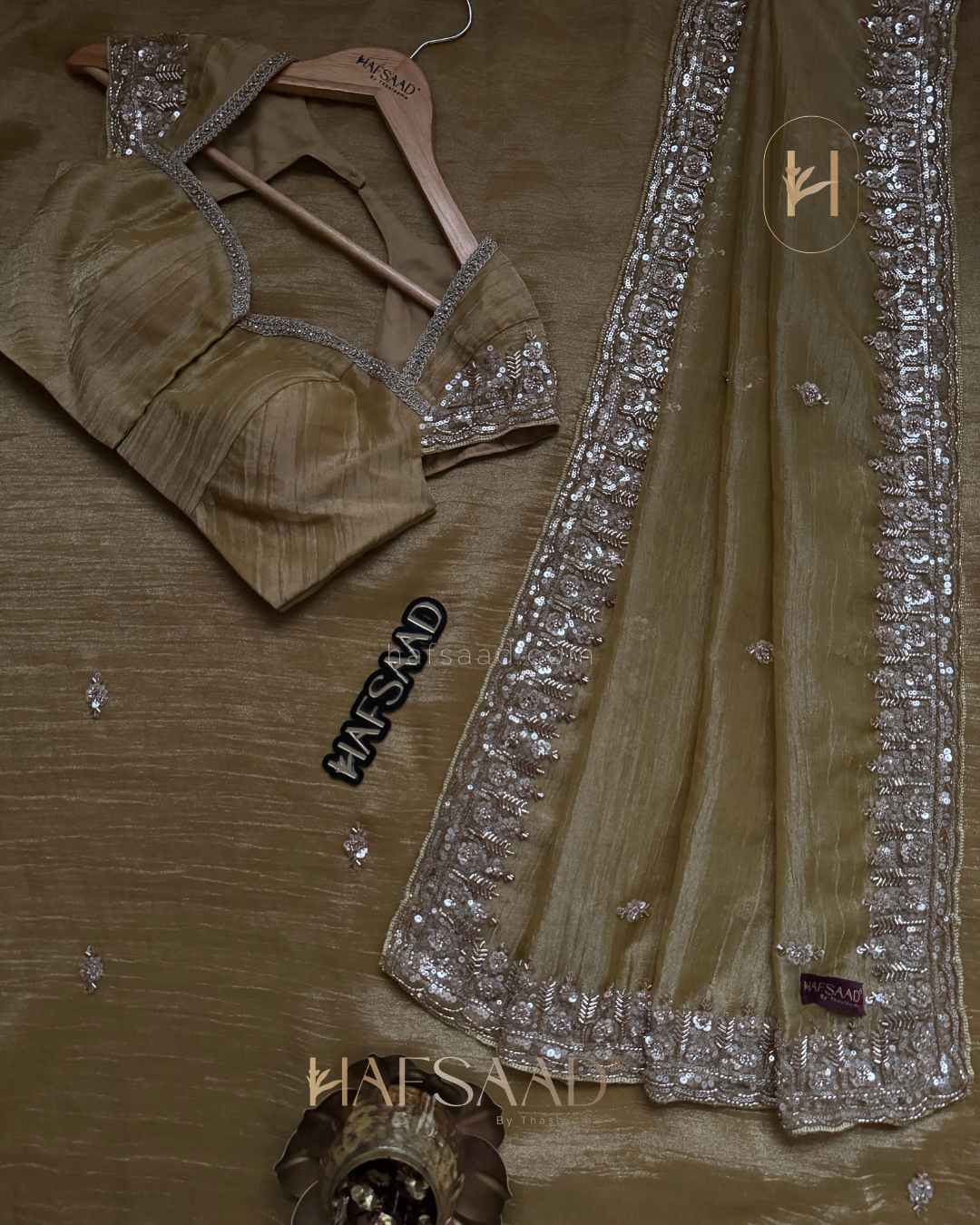 Mastani - Soft tissue saree (Sunshine)