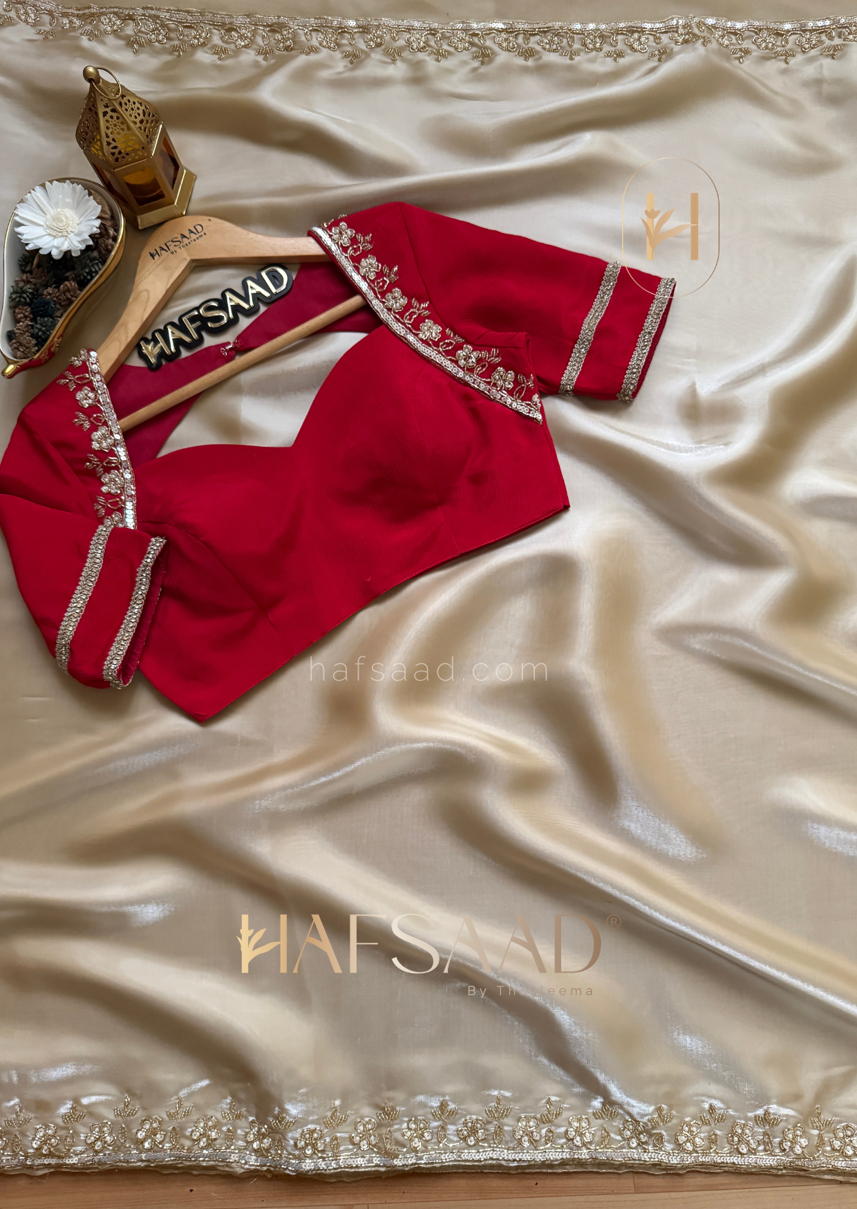 Firo - Satin organza saree
