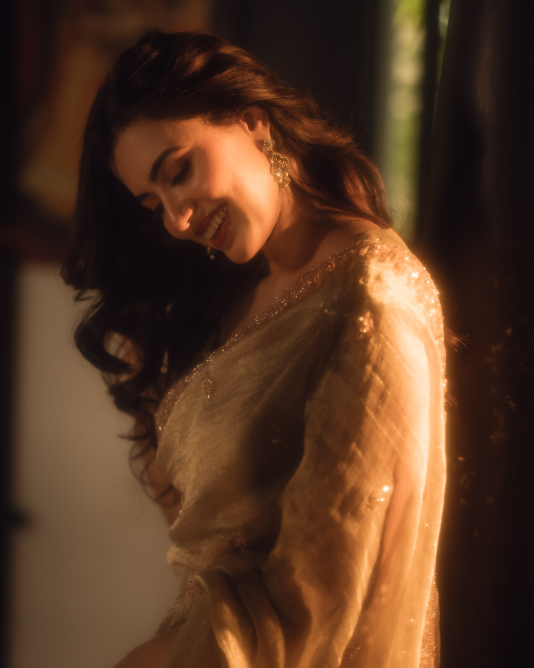 Anju in Mastani Saree