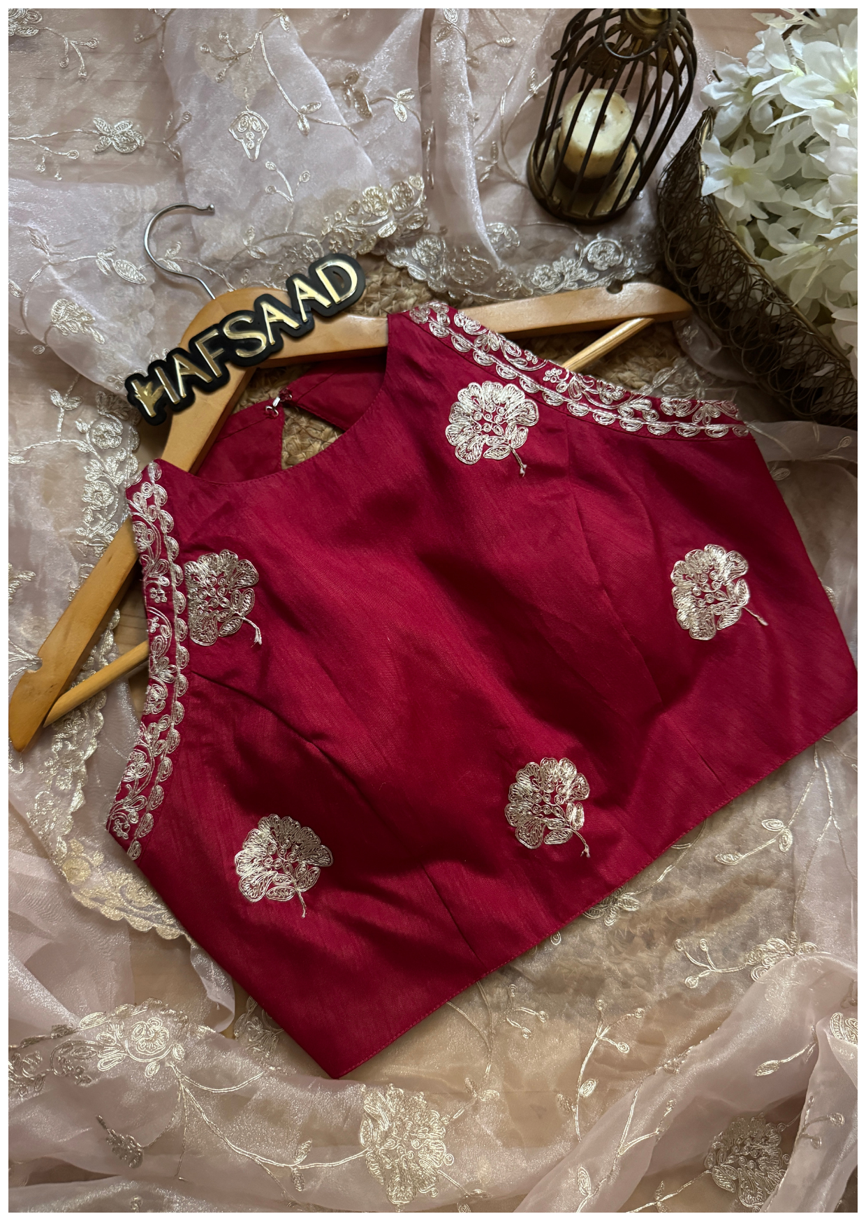 Kareena - Tissue organza saree