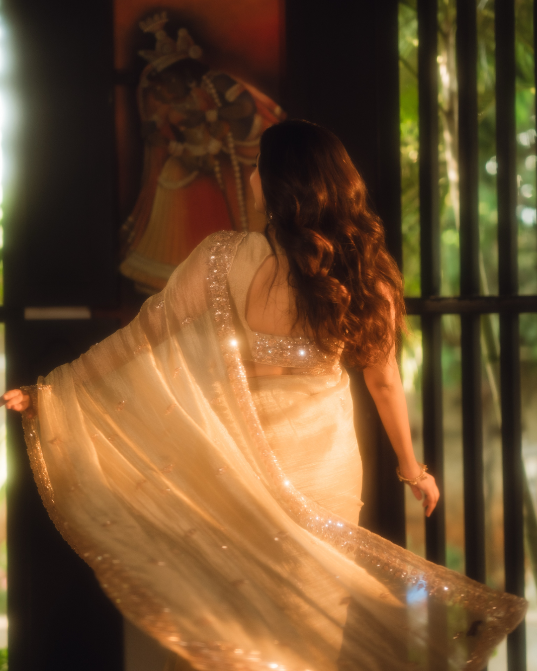 Anju in Mastani Saree