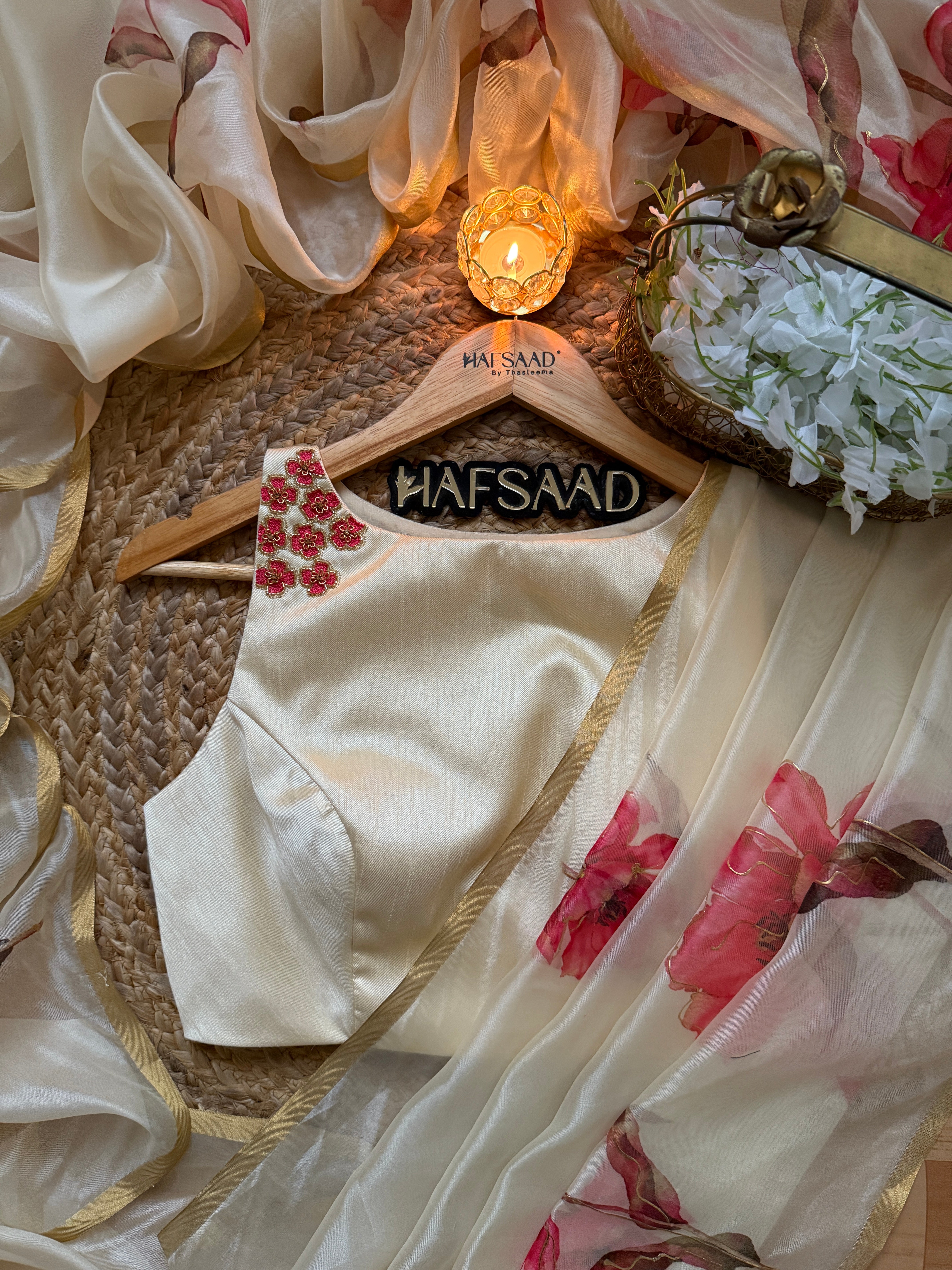 Petals - Designer handwork saree