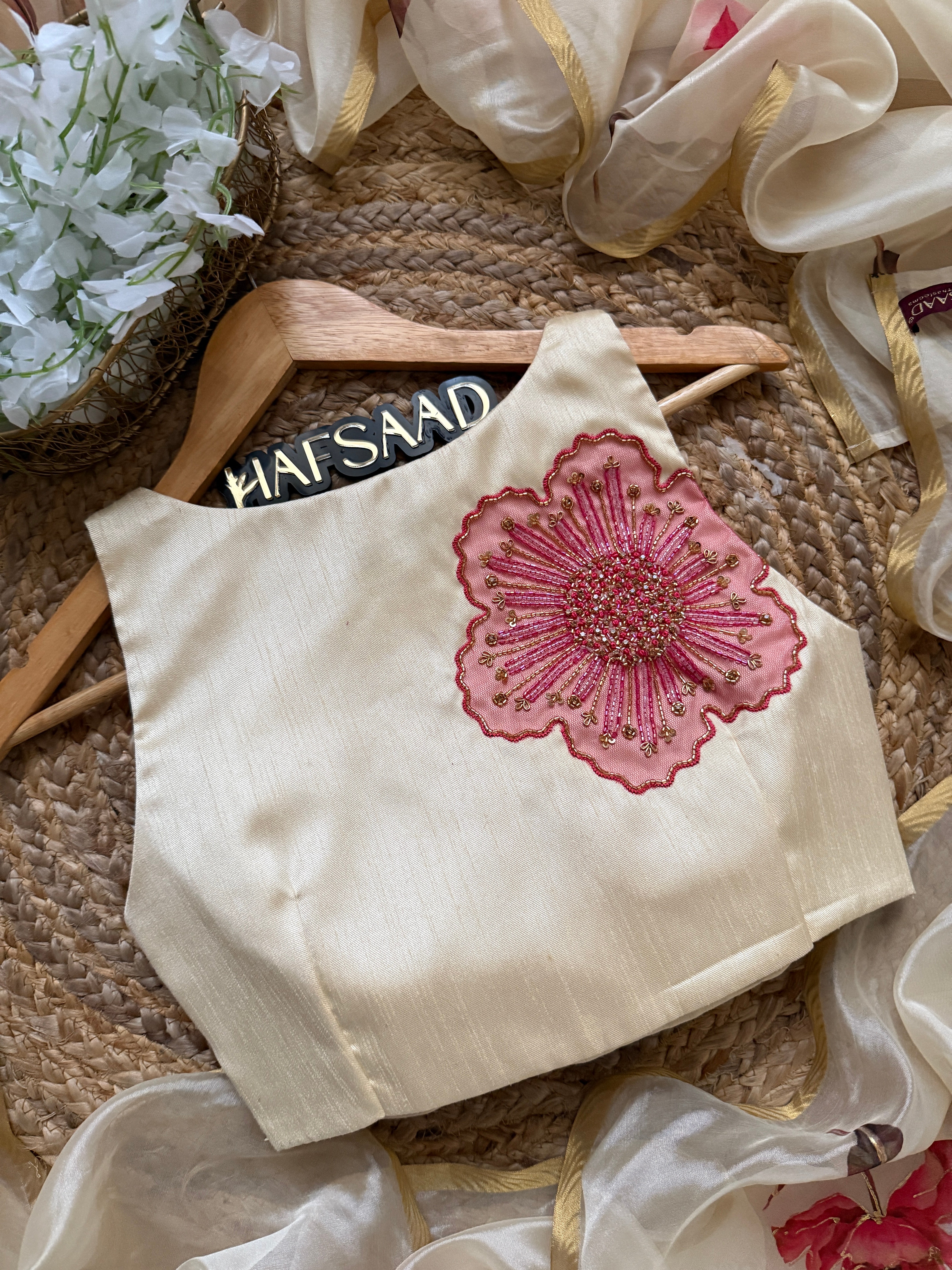 Petals - Designer handwork saree