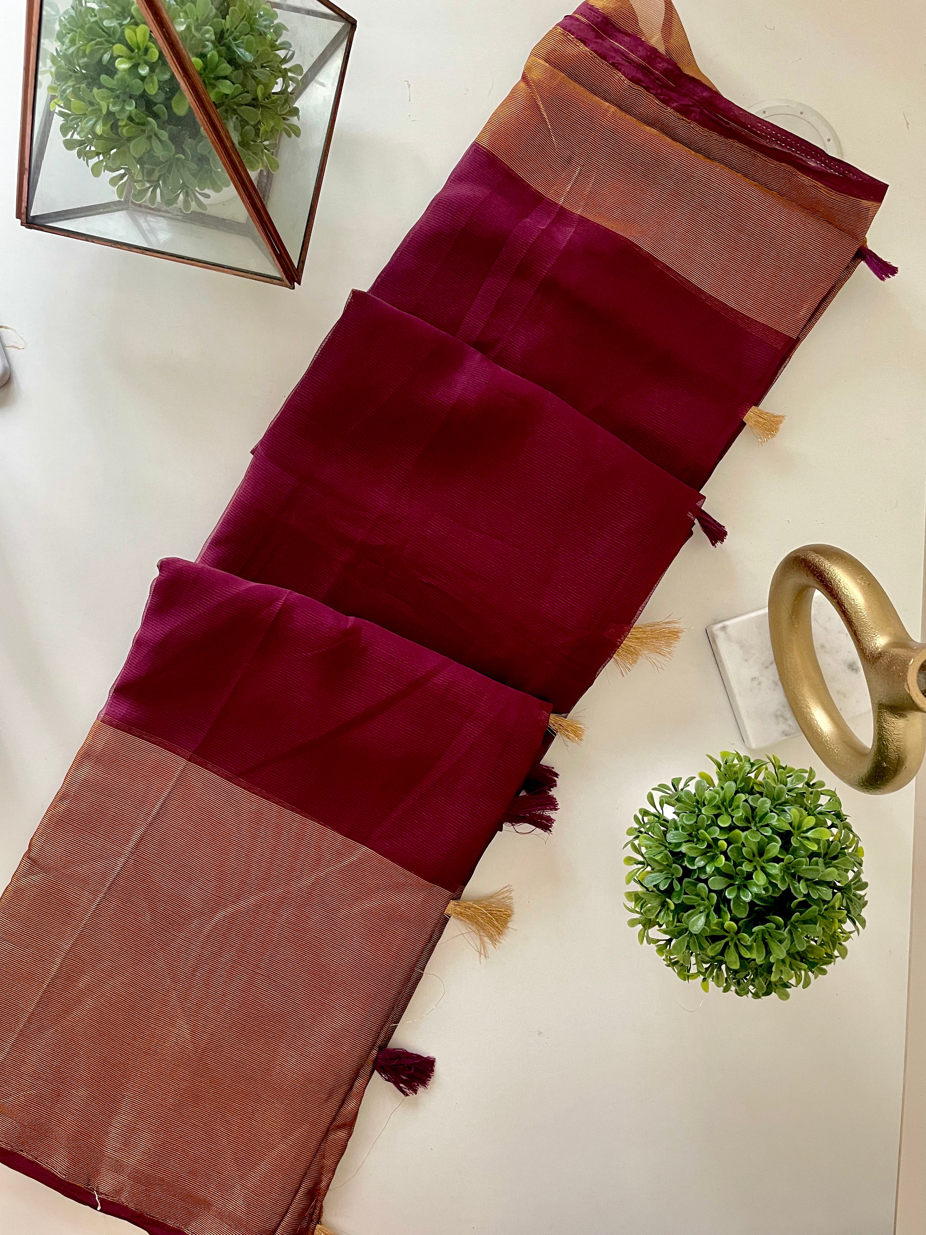 Madhuri- Ready to wear (Wine)