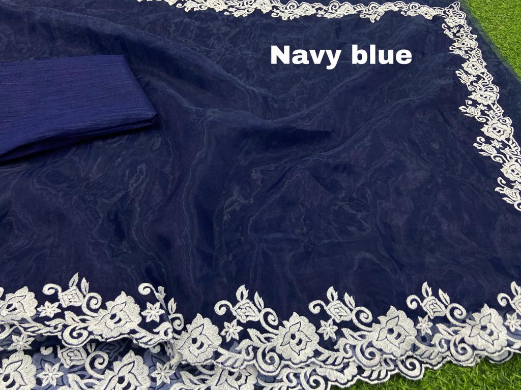 ELLENE-Organza Saree