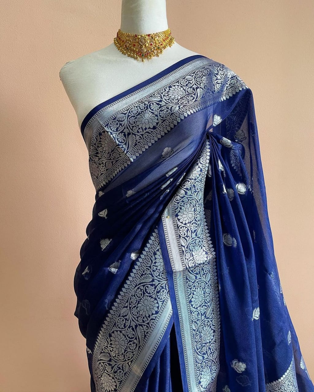 Isha- Premium butter silk Saree