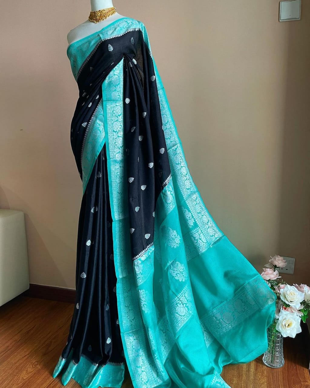 Isha- Premium butter silk Saree