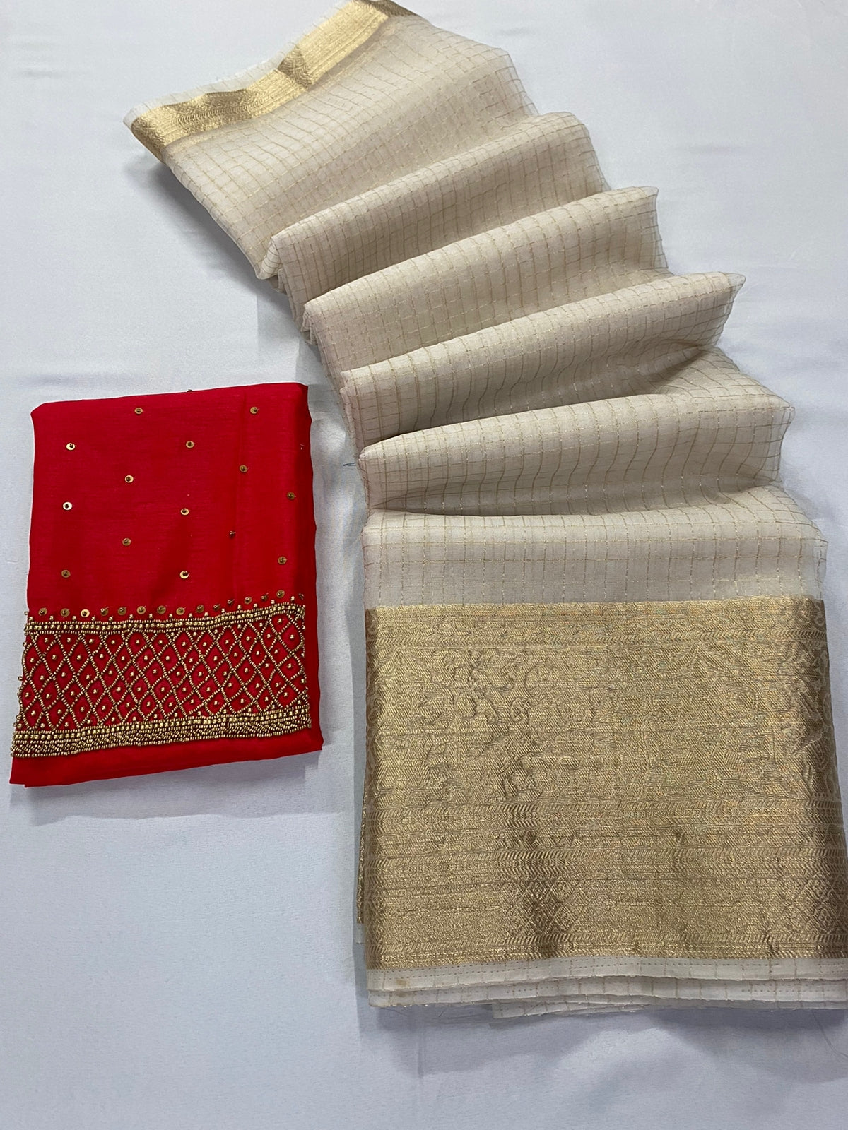 Mallu- kota organza saree