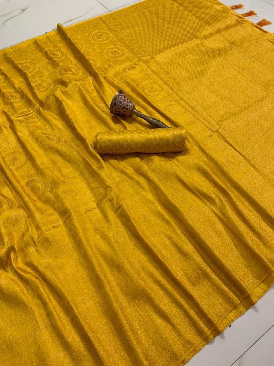 DUBONNET-Soft silk saree