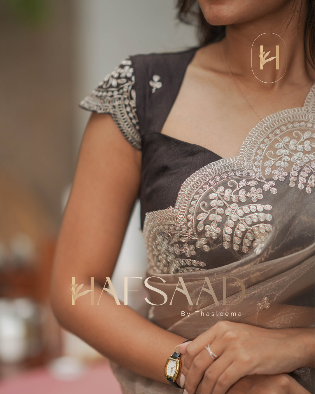 Aarohi - Semi organza saree
