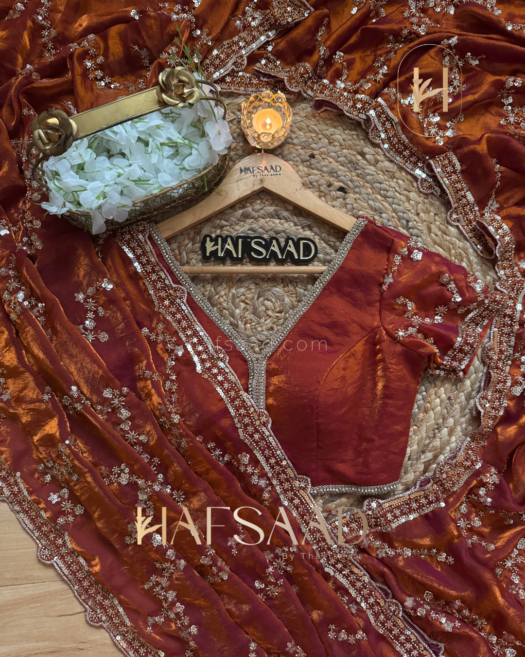 Prachi - Heavy handwork saree