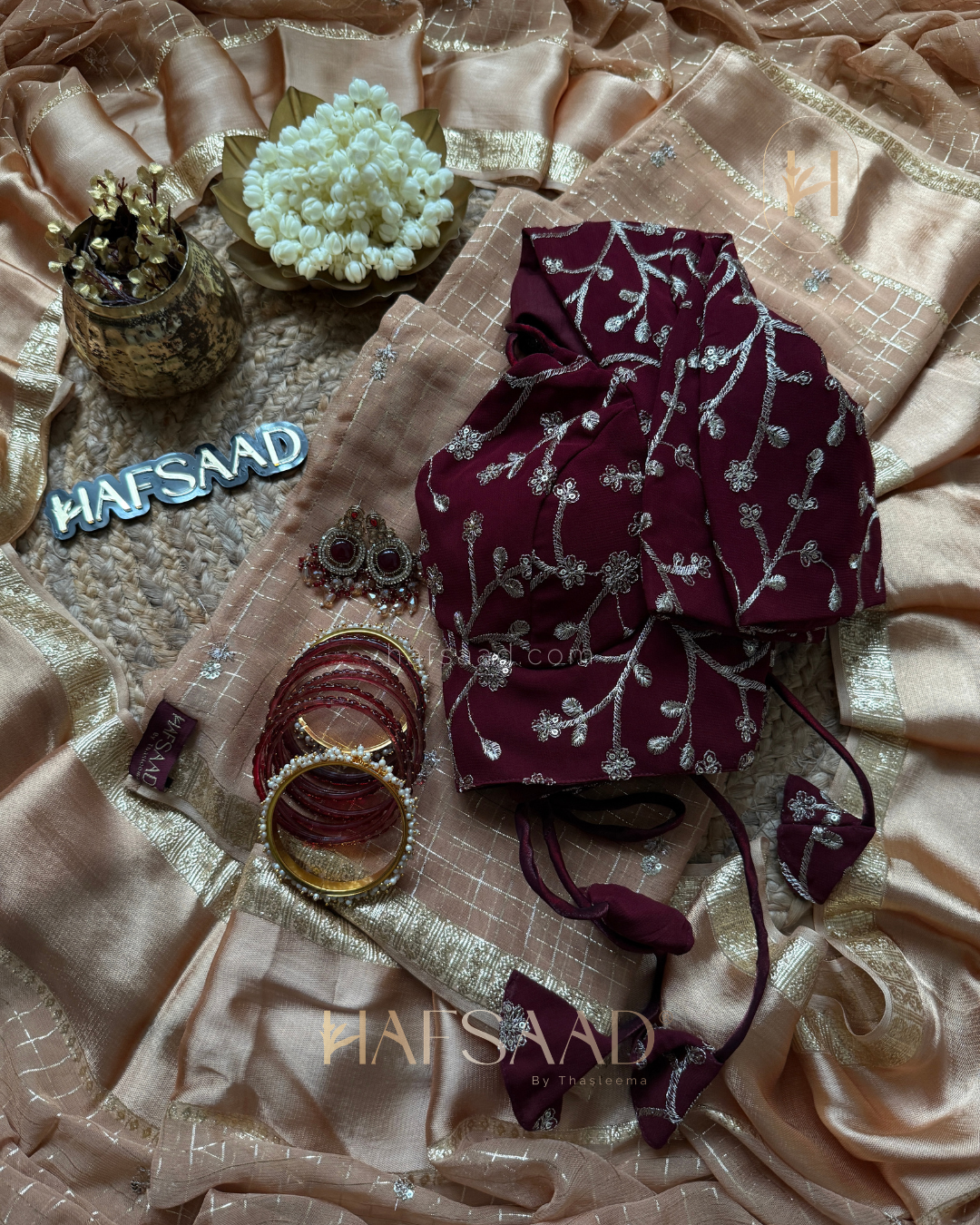 Mathu - Pure viscose saree (sun kissed)