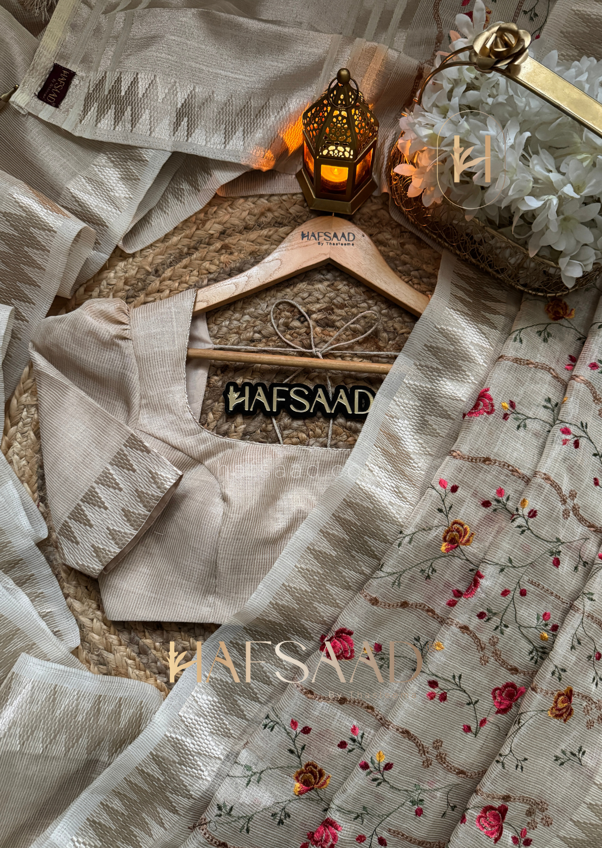 Charu - Tissue silk saree