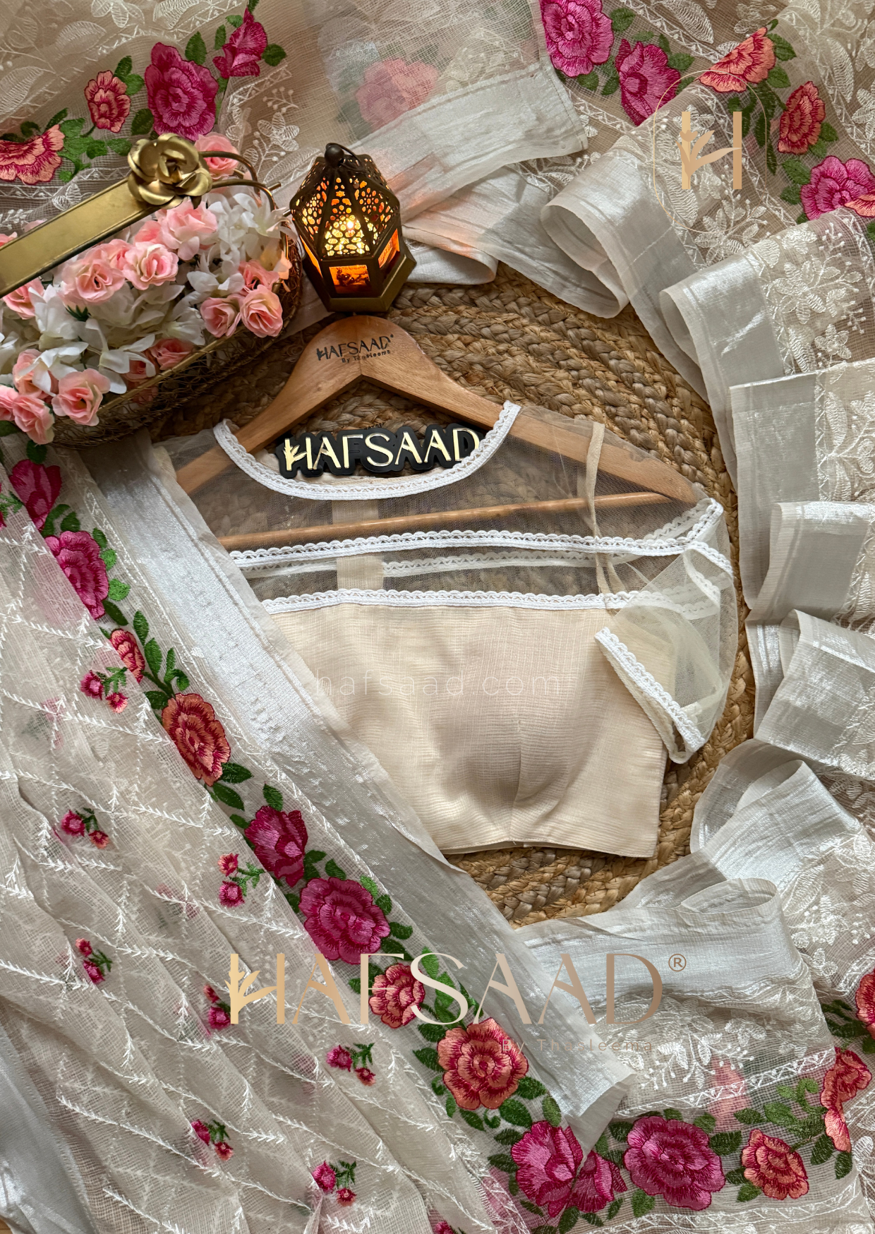 Alice - Premium kota saree (Beige)