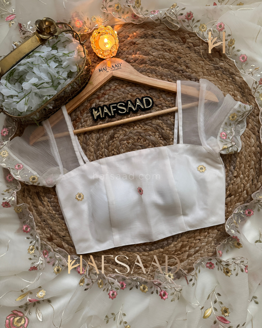 Anila -Chiffon organza saree