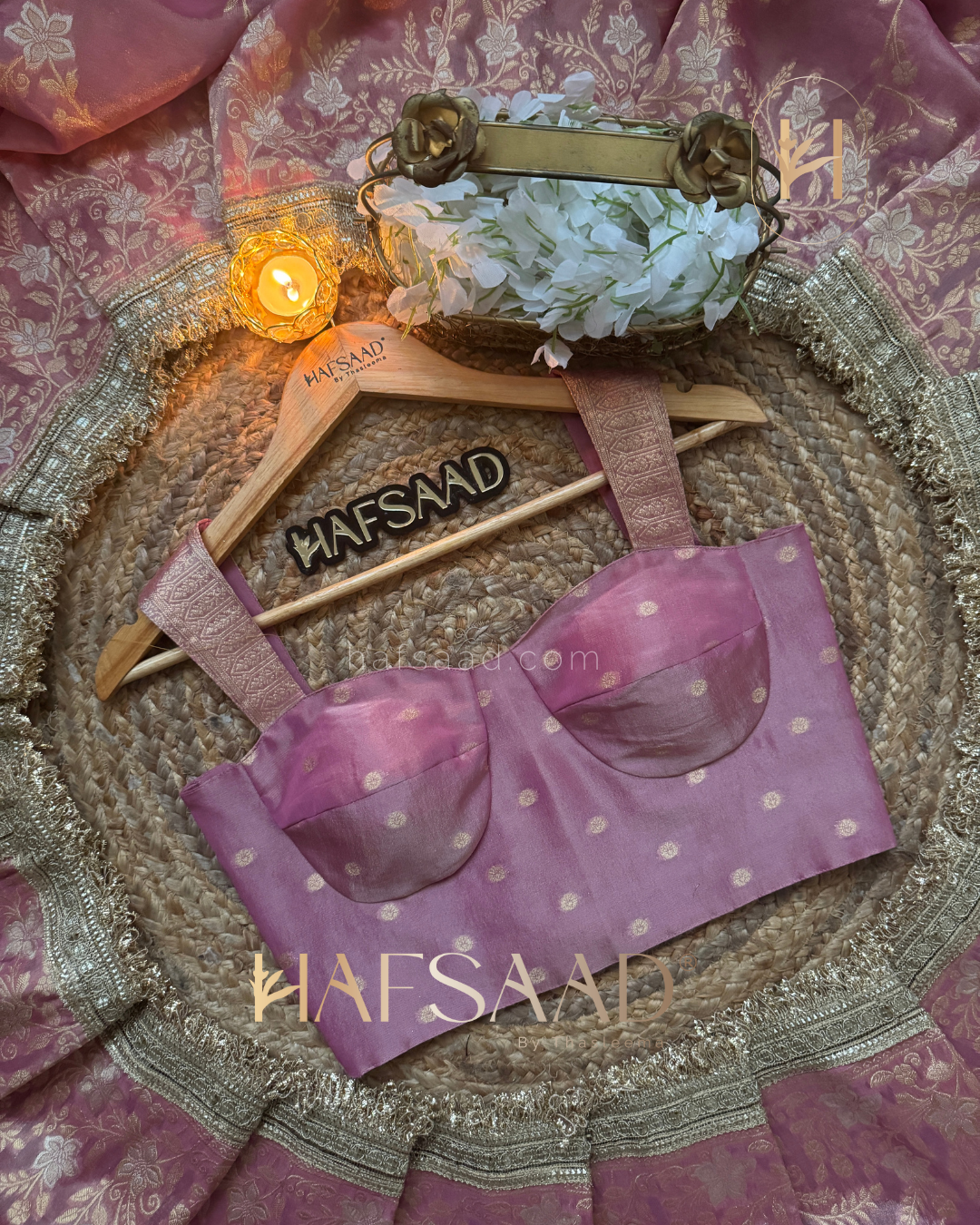 Nisha - Banaras Tissue Silk Saree