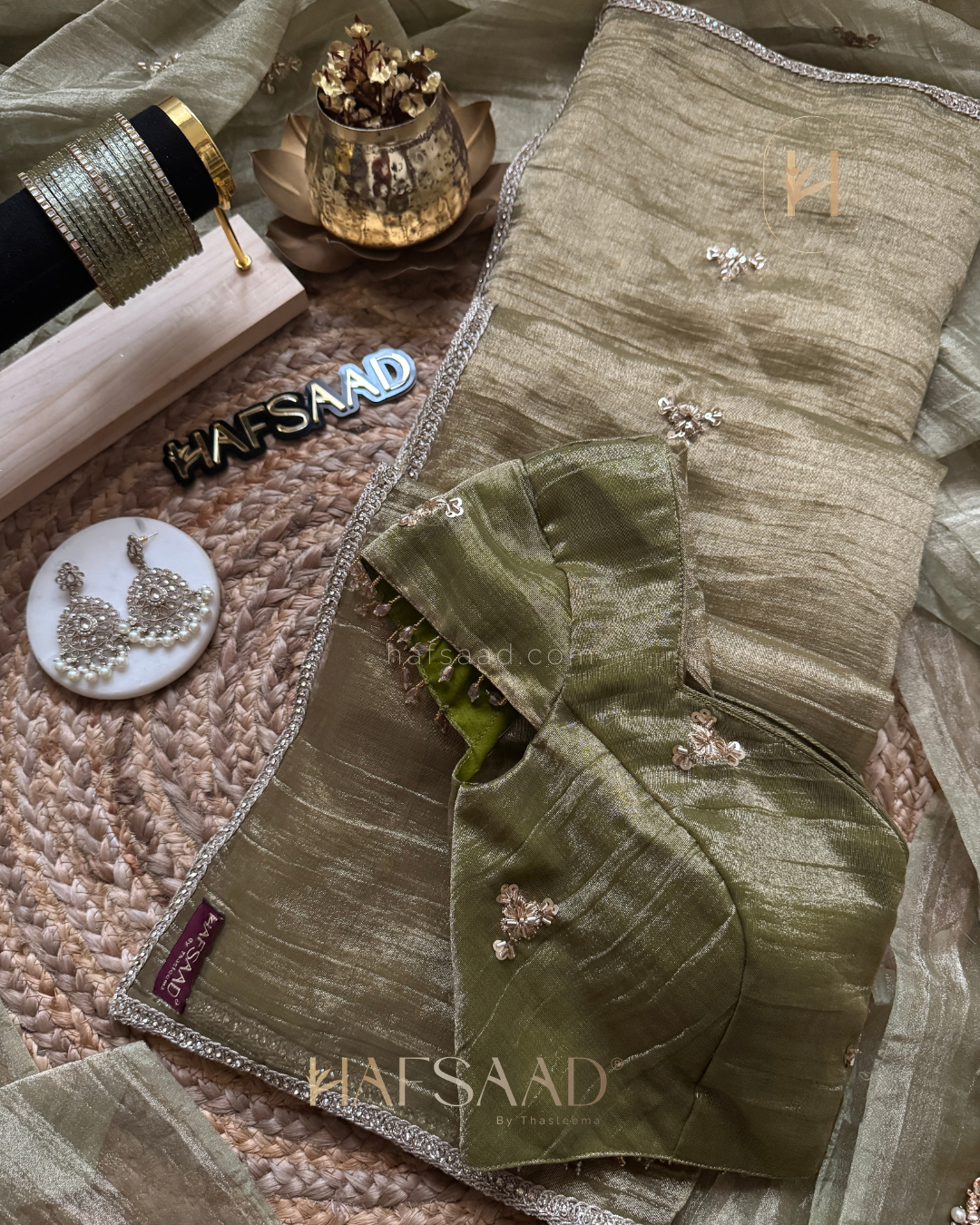 Saira-Imported Tissue Saree