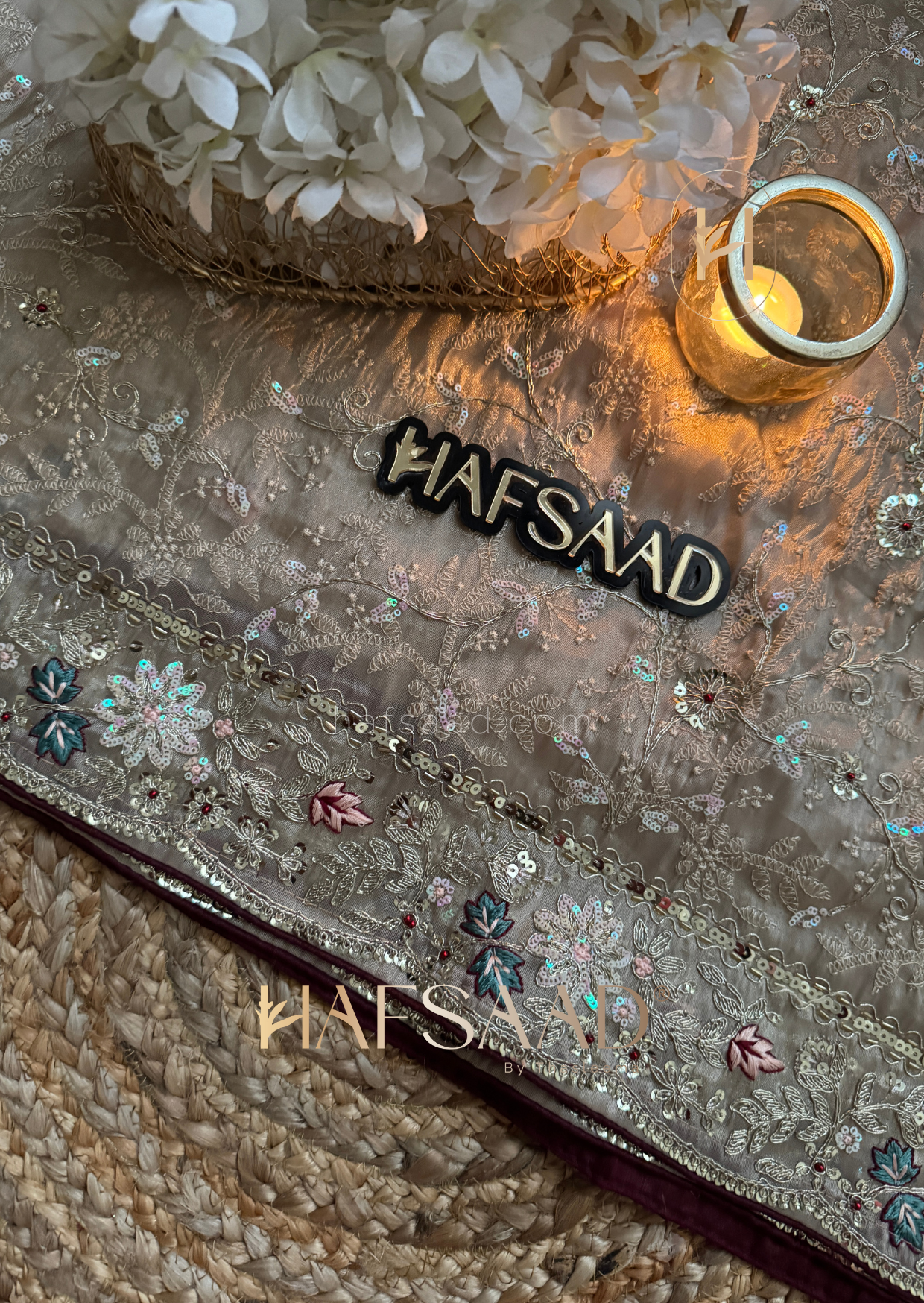 Hidaya - Soft tissue saree