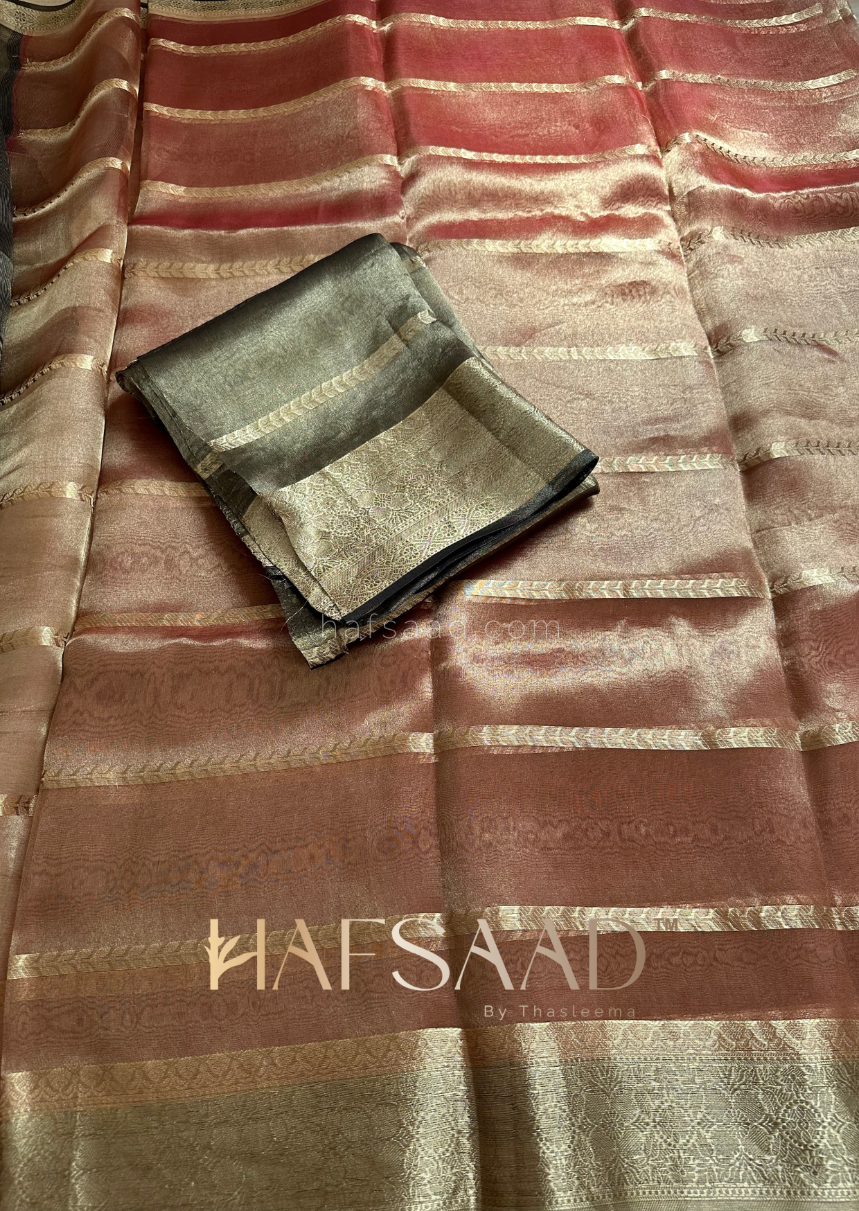 Tales of Banaras- Pure tissue silk saree