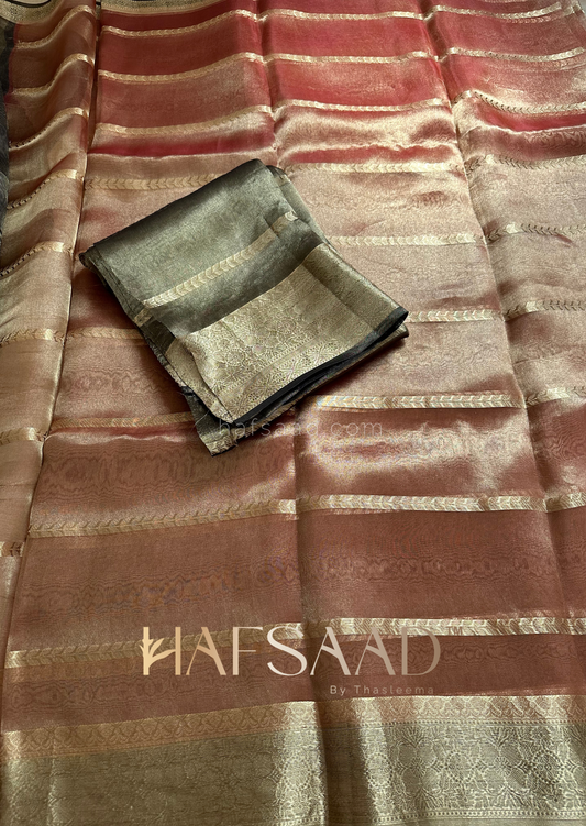 Tales of Banaras- Pure tissue silk saree