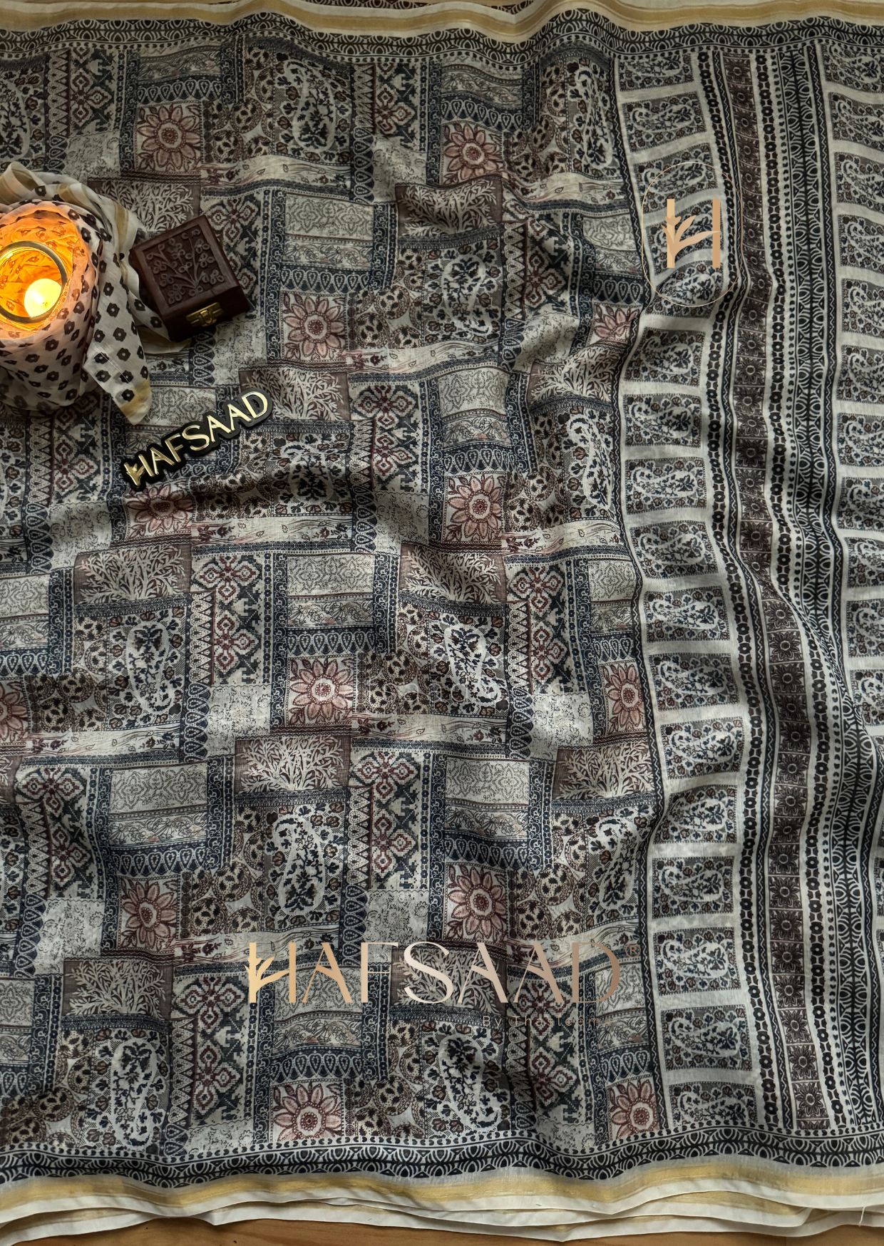Fiona - Blended cotton saree