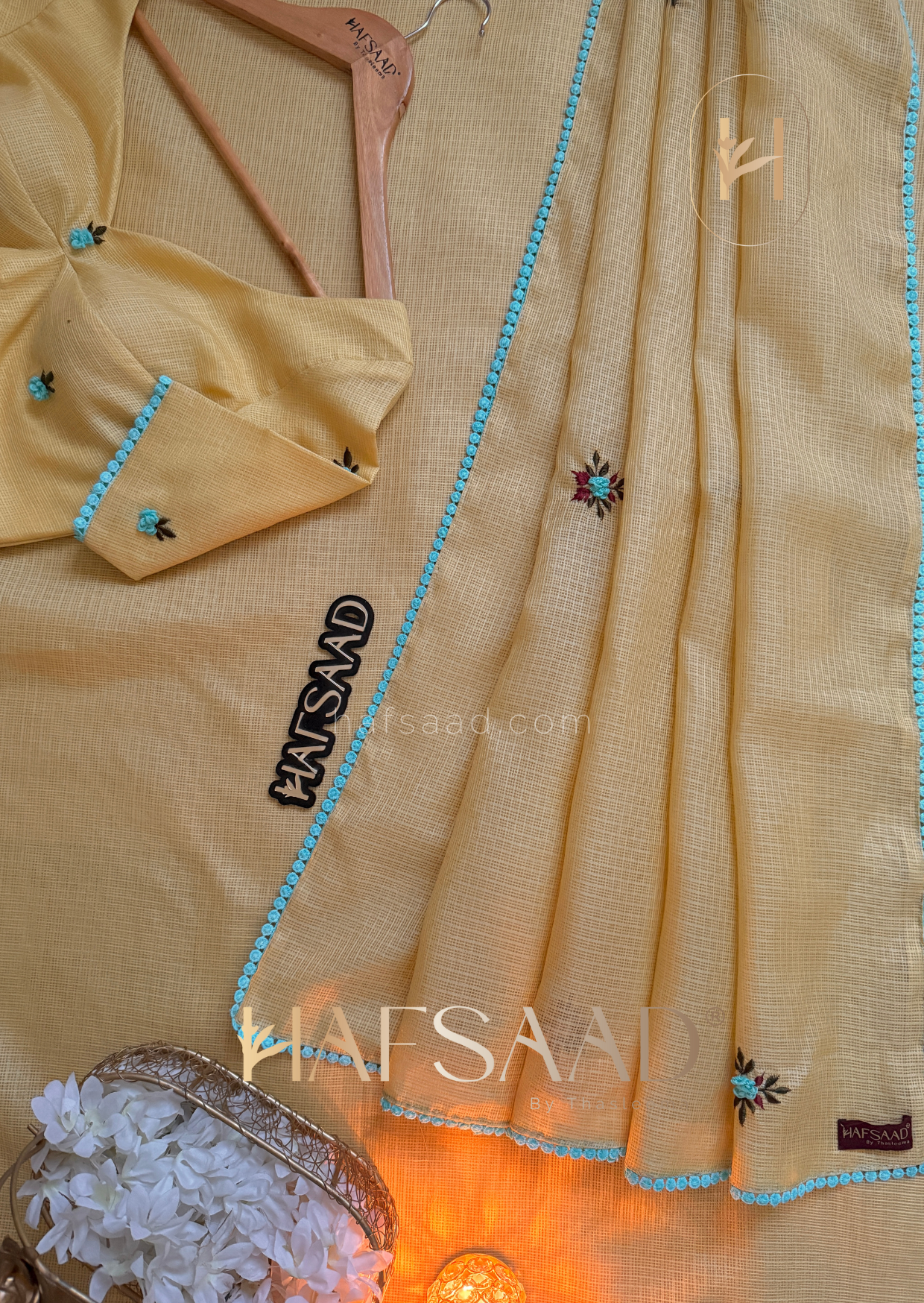 Helena Elbow Sleeve - Premium Kota Saree