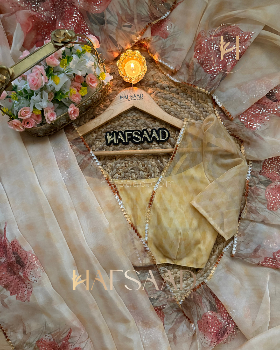 Lucy - Premium organza saree