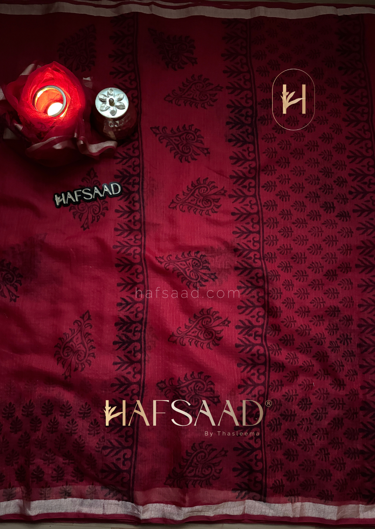 Paro - Semi Kota print saree
