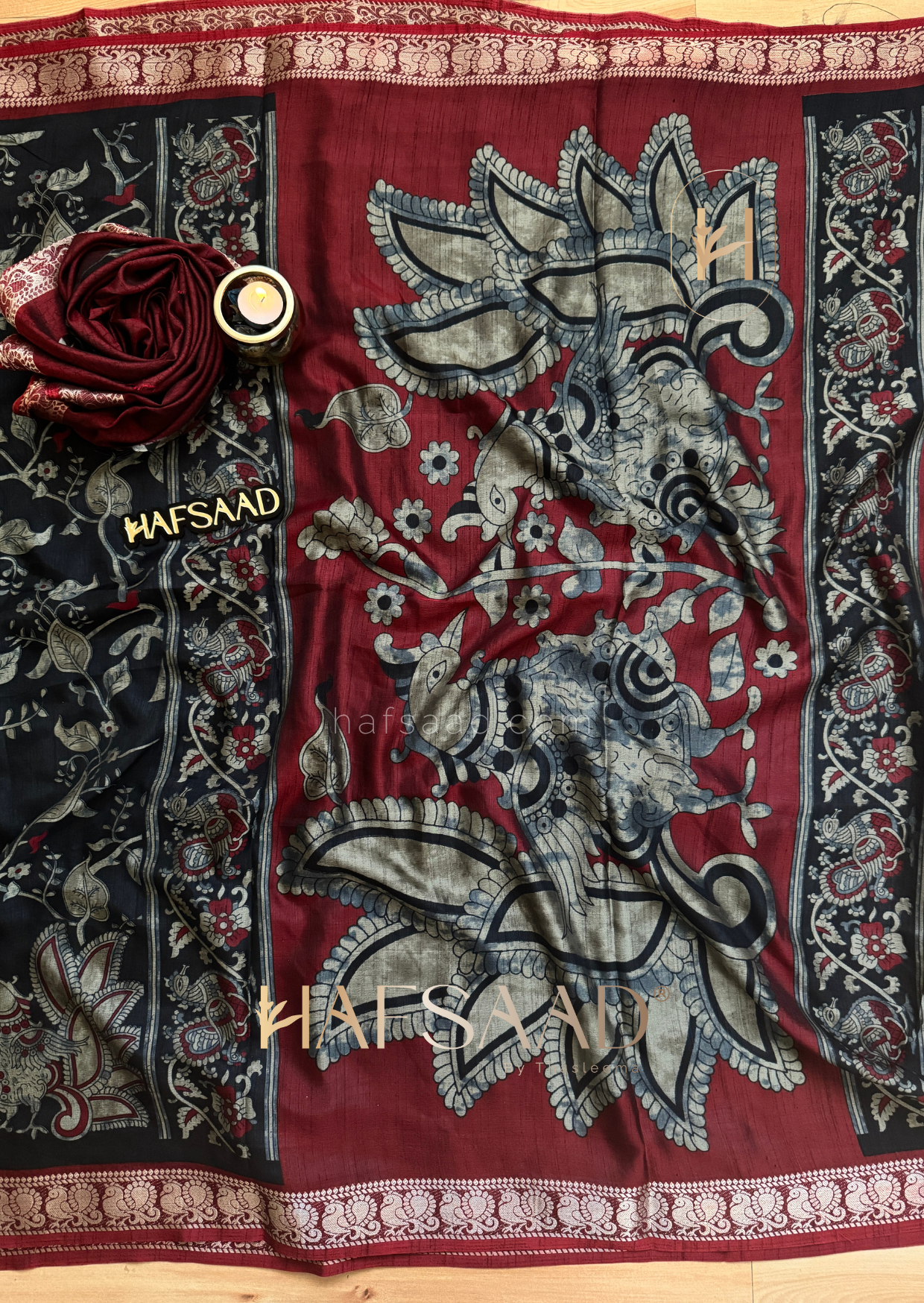 Yazh - Silk cotton saree