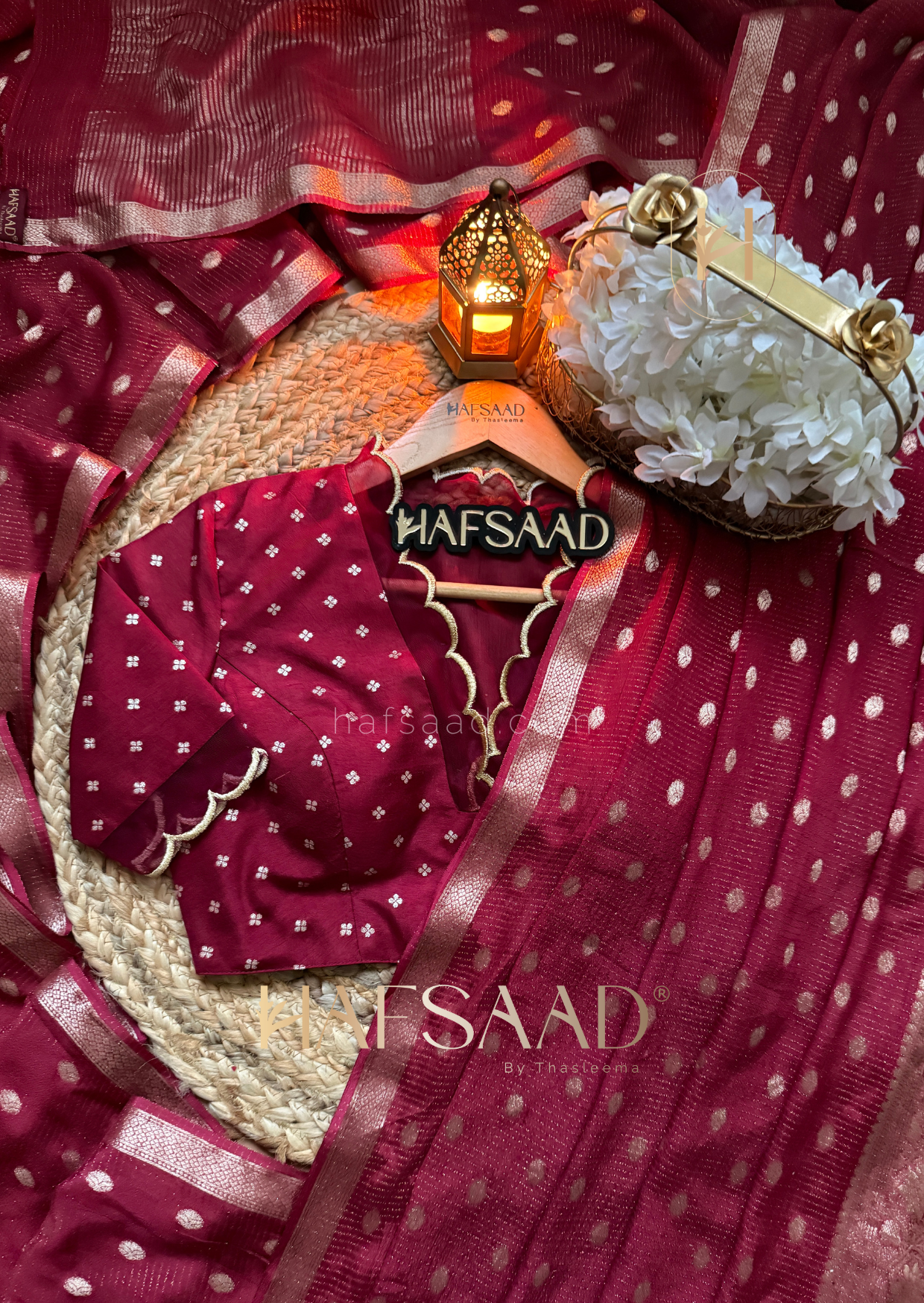 Varsha - Soft chinnon saree