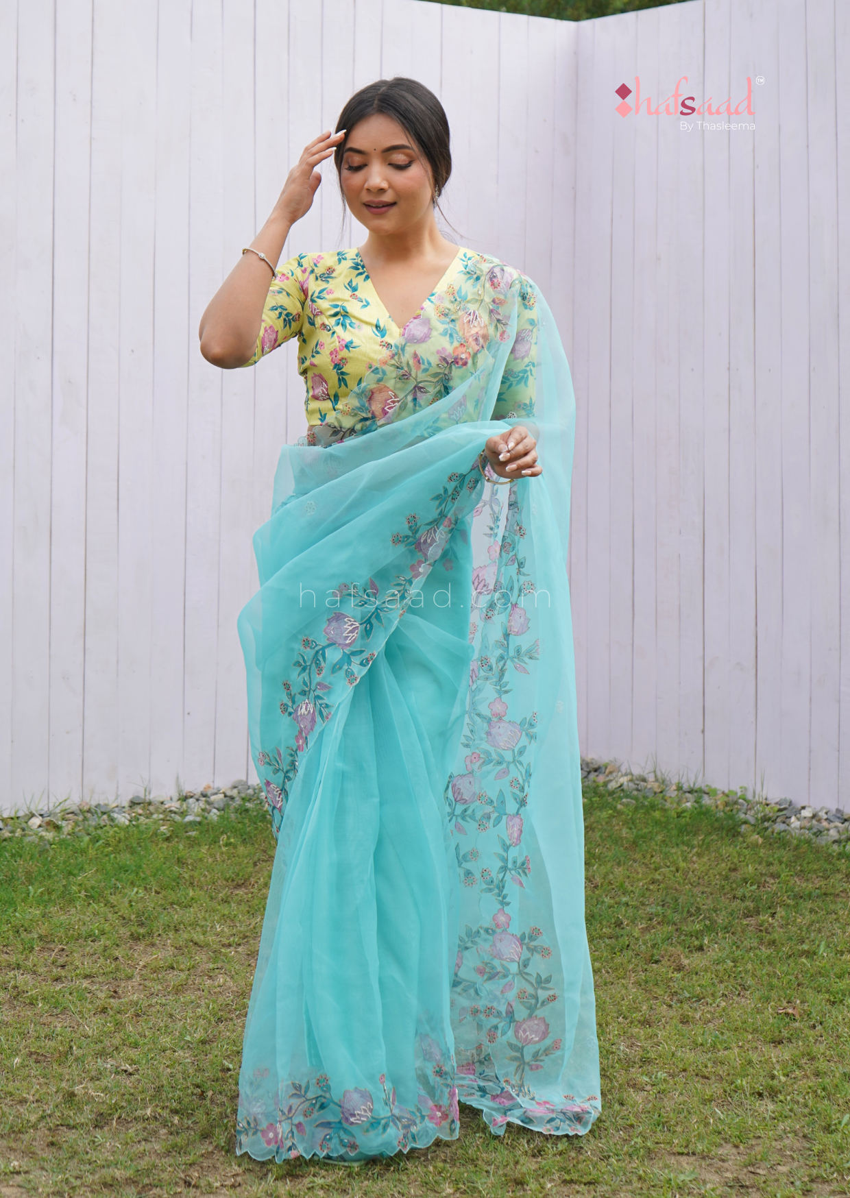 Sea Tulip- Ready to wear saree