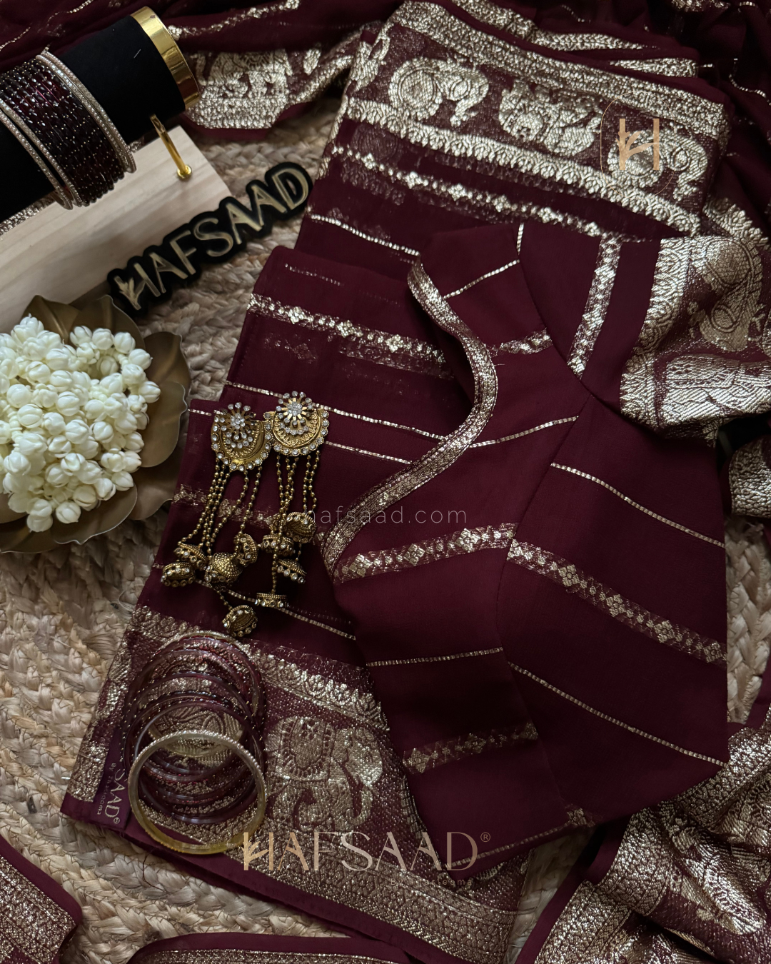 Mayuri- viscose georgette saree