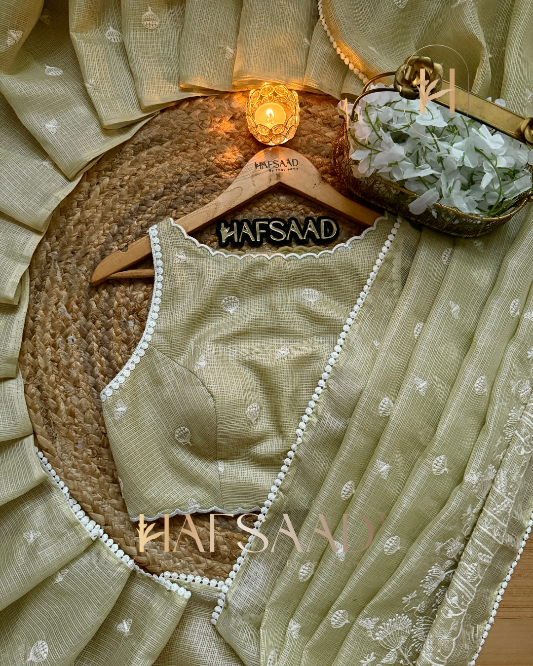 Felina - Kota saree (green)