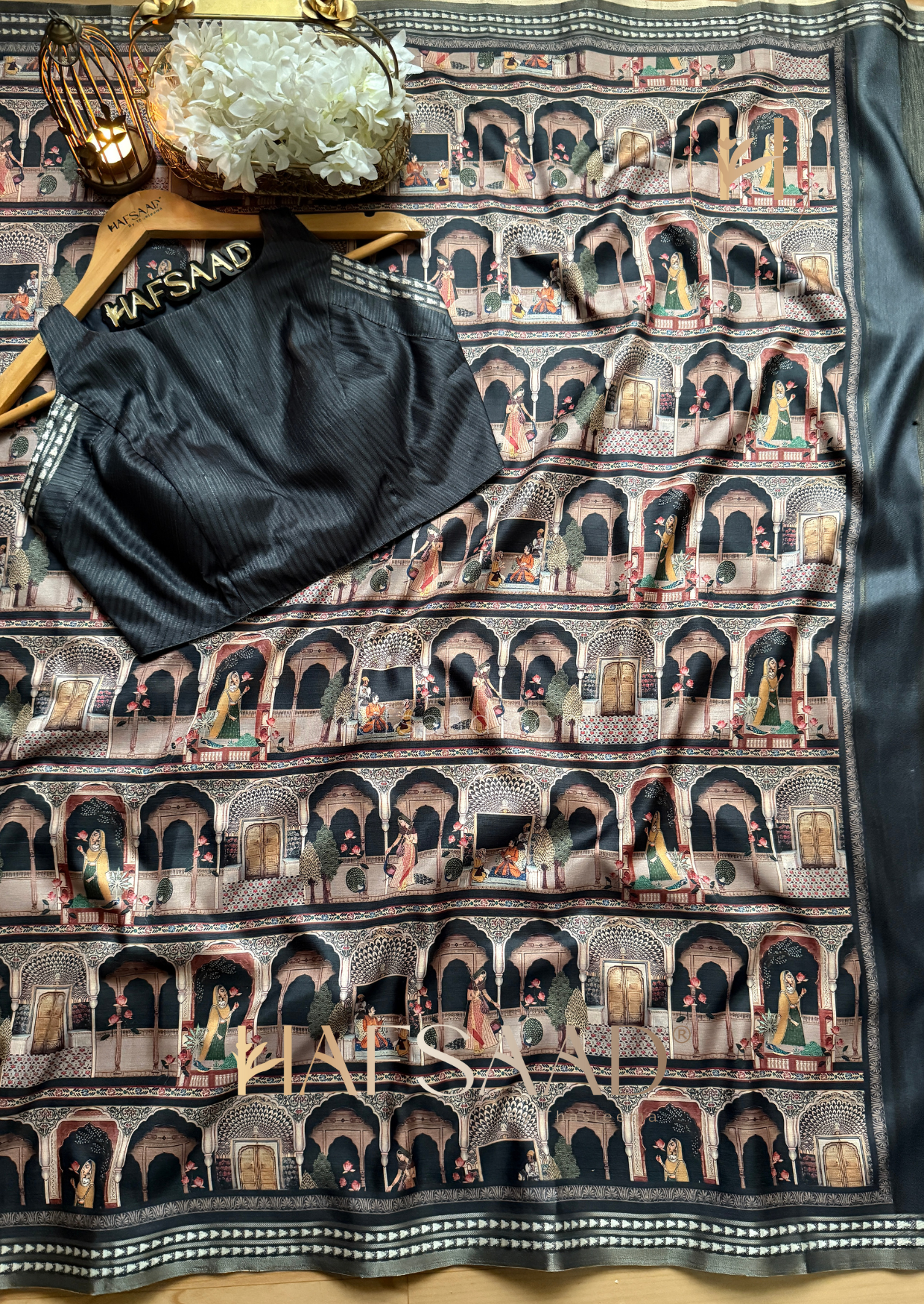 Court of Mughal - Soft Tussar Silk